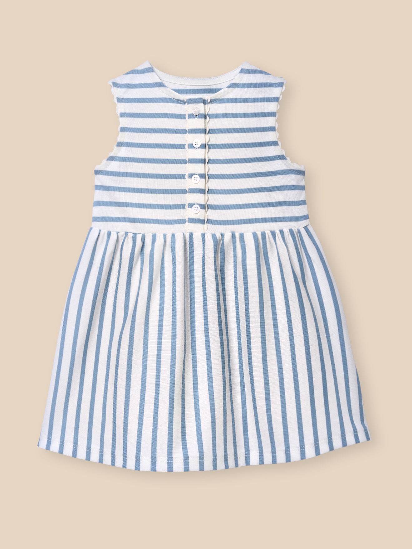 Robe rayée Bébé - Coton Biologique