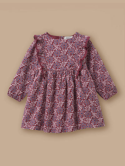 Robe imprimée volantée Bébé