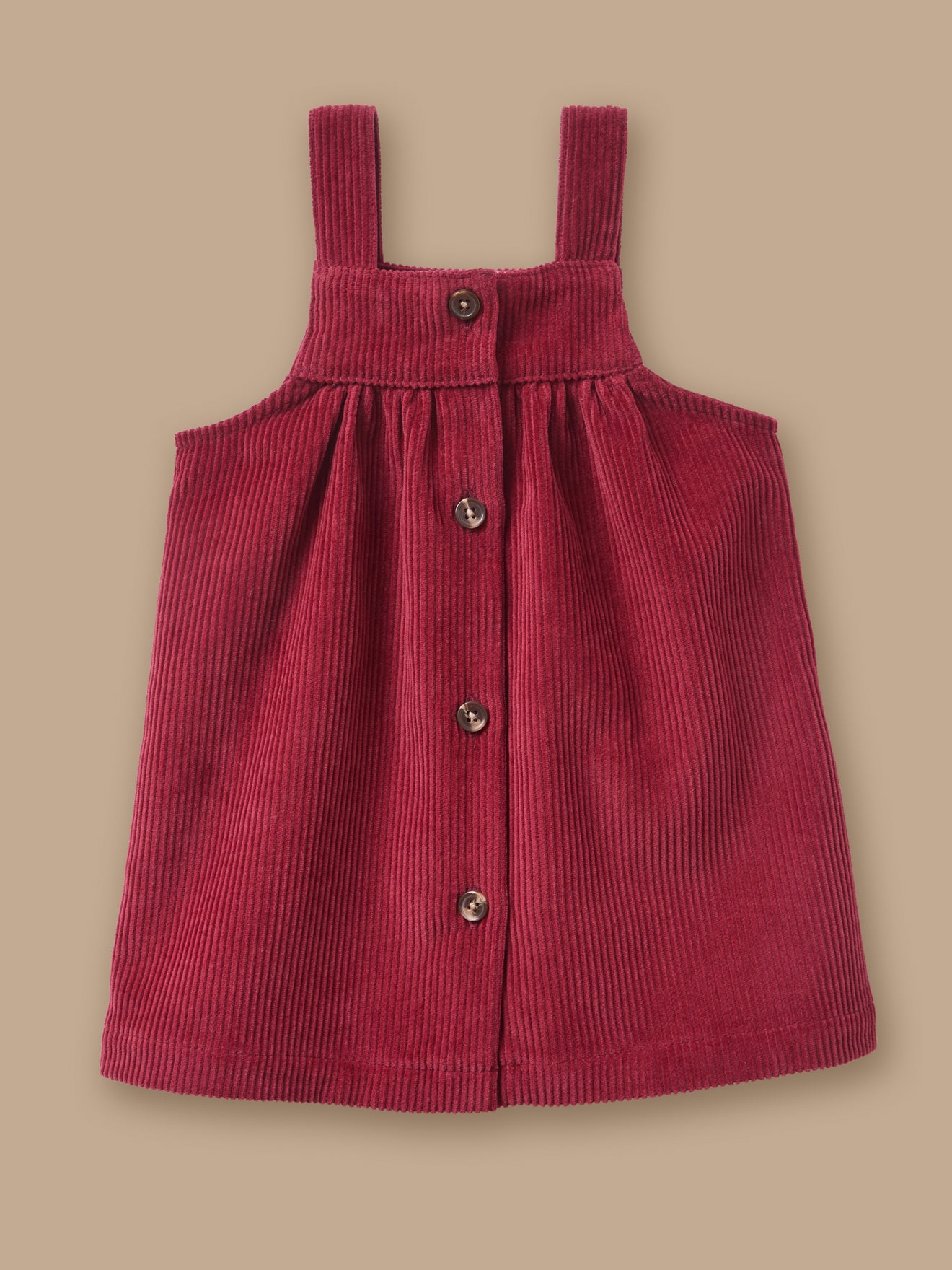 Robe tablier en velours Bébé