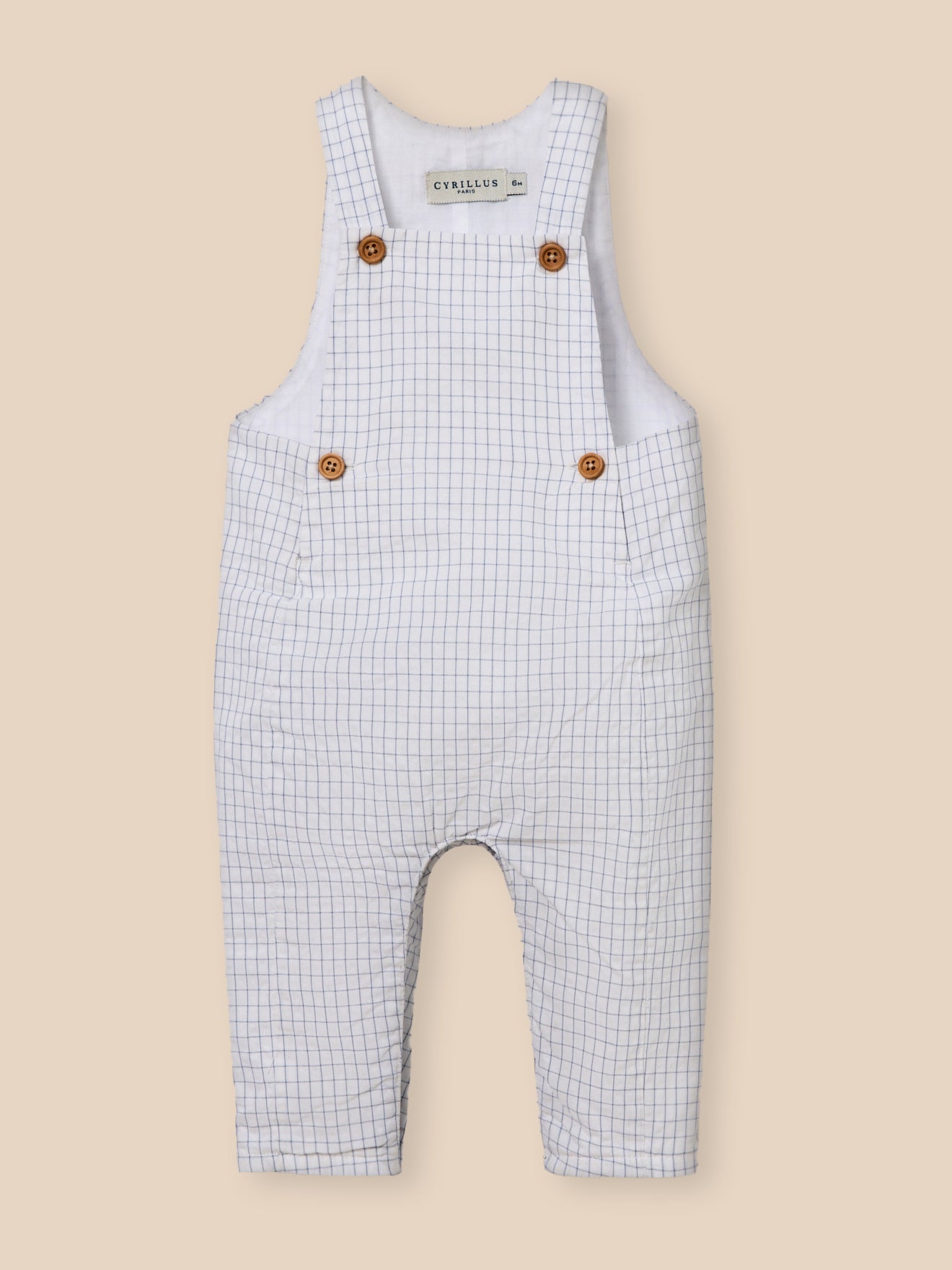 Salopette à carreau Bébé