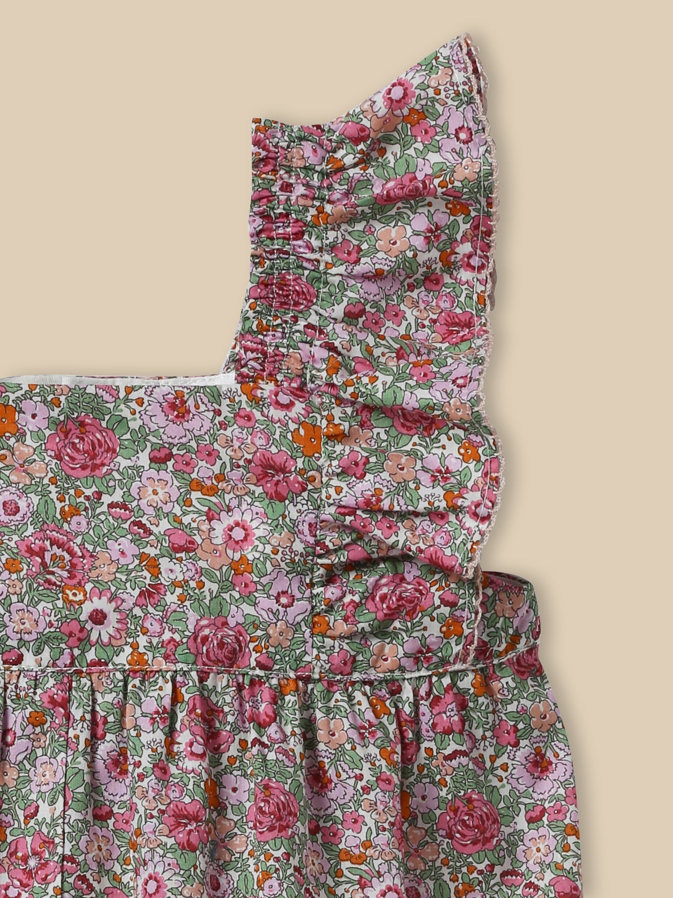 Combi-bloomer en tissu Liberty Bébé