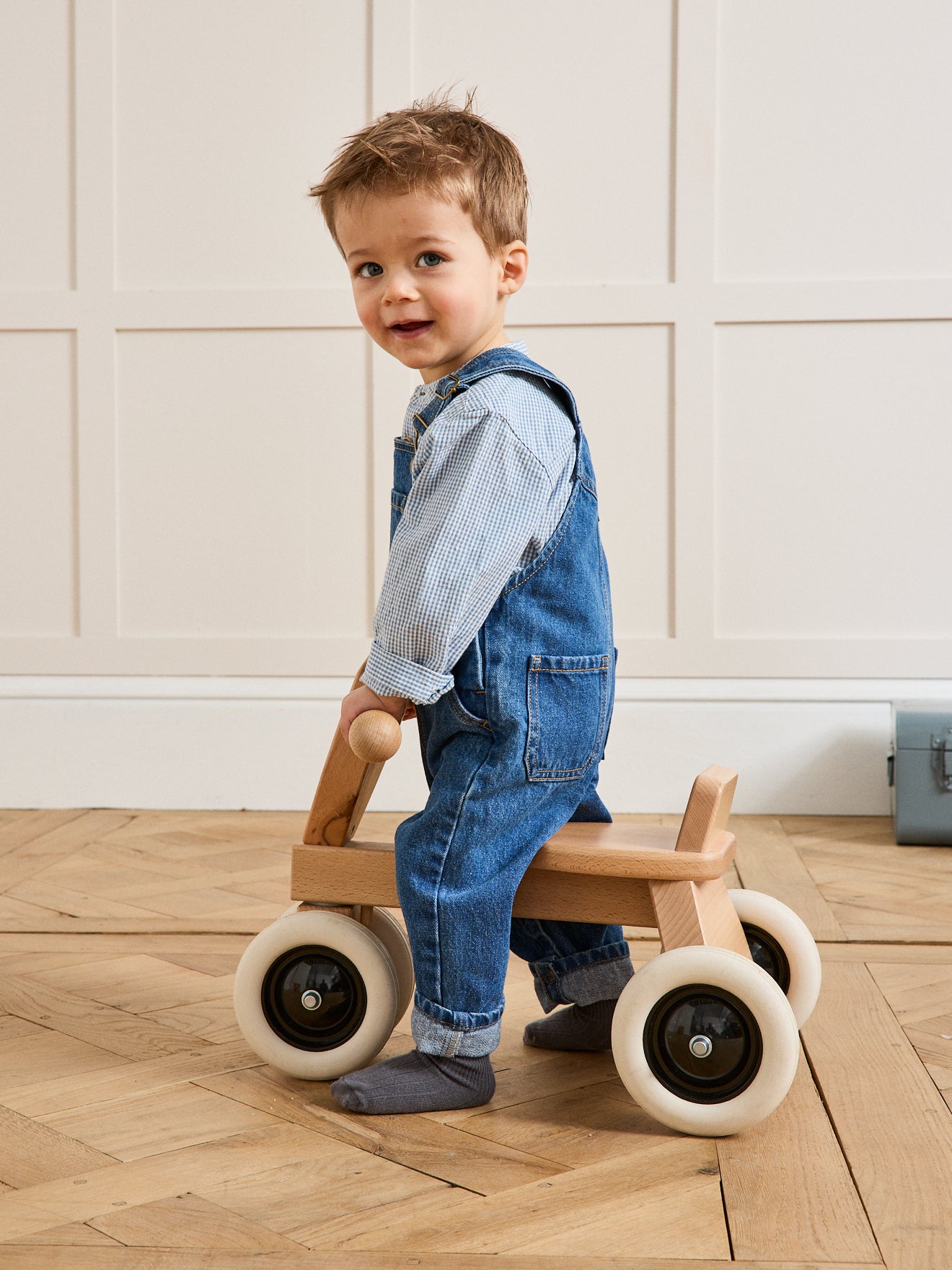 Salopette en denim Bébé