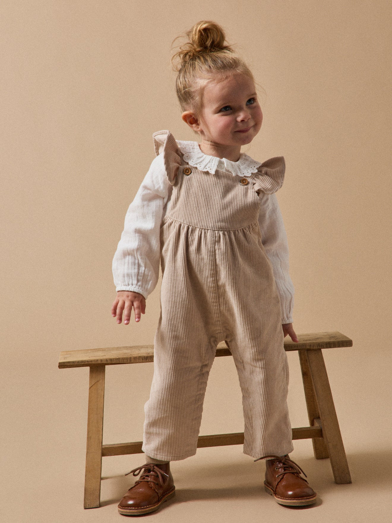Salopette Bébé Fille Sans Manches 100% Coton - Barboteuse Décontractée Maison - Taille 6-24 Mois - Idéale Anniversaire, Séance Photo