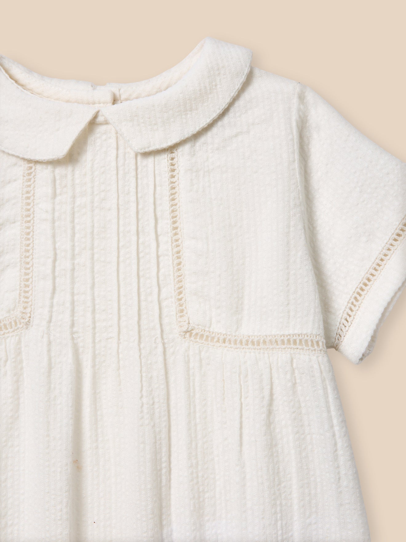 Barboteuse Bébé Simone - Collection fêtes et mariages