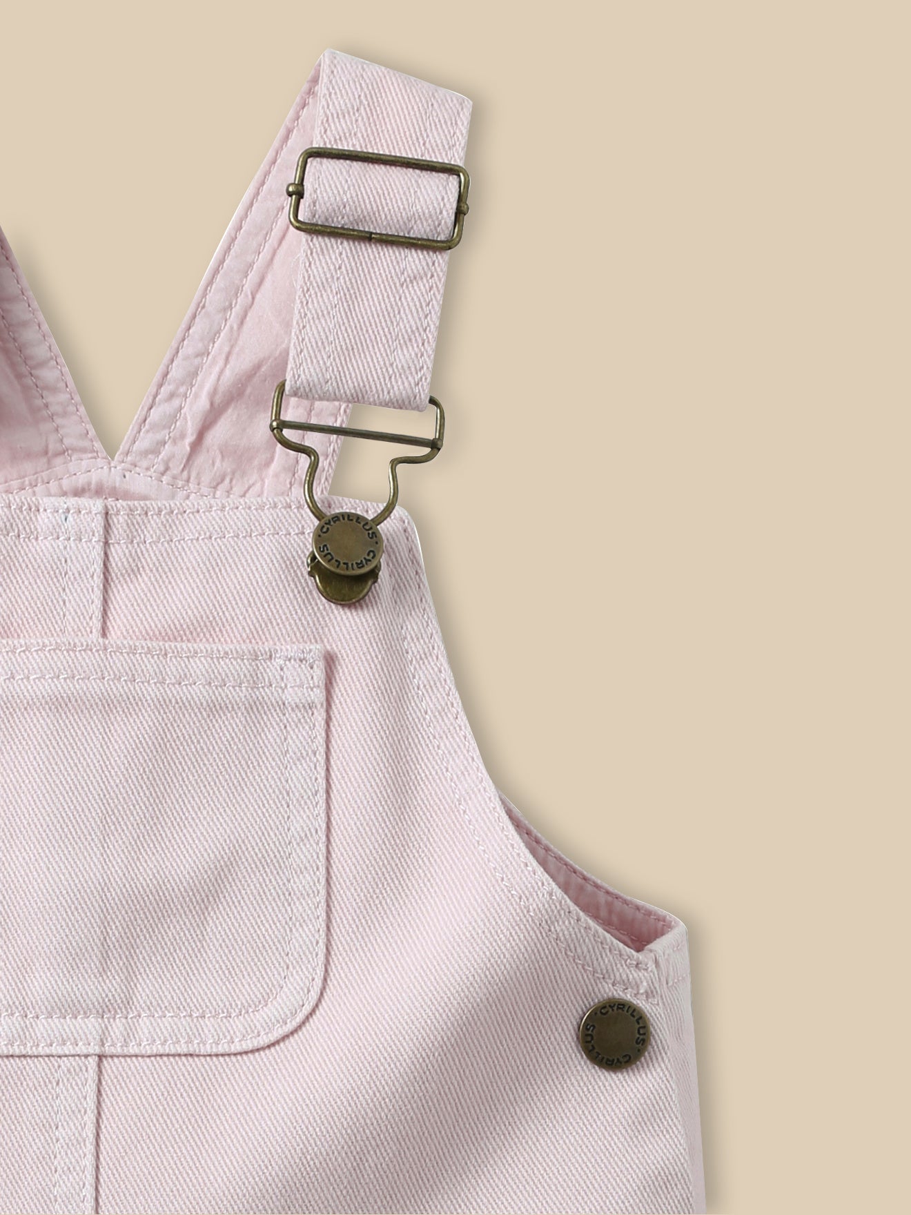 Salopette en twill Bébé