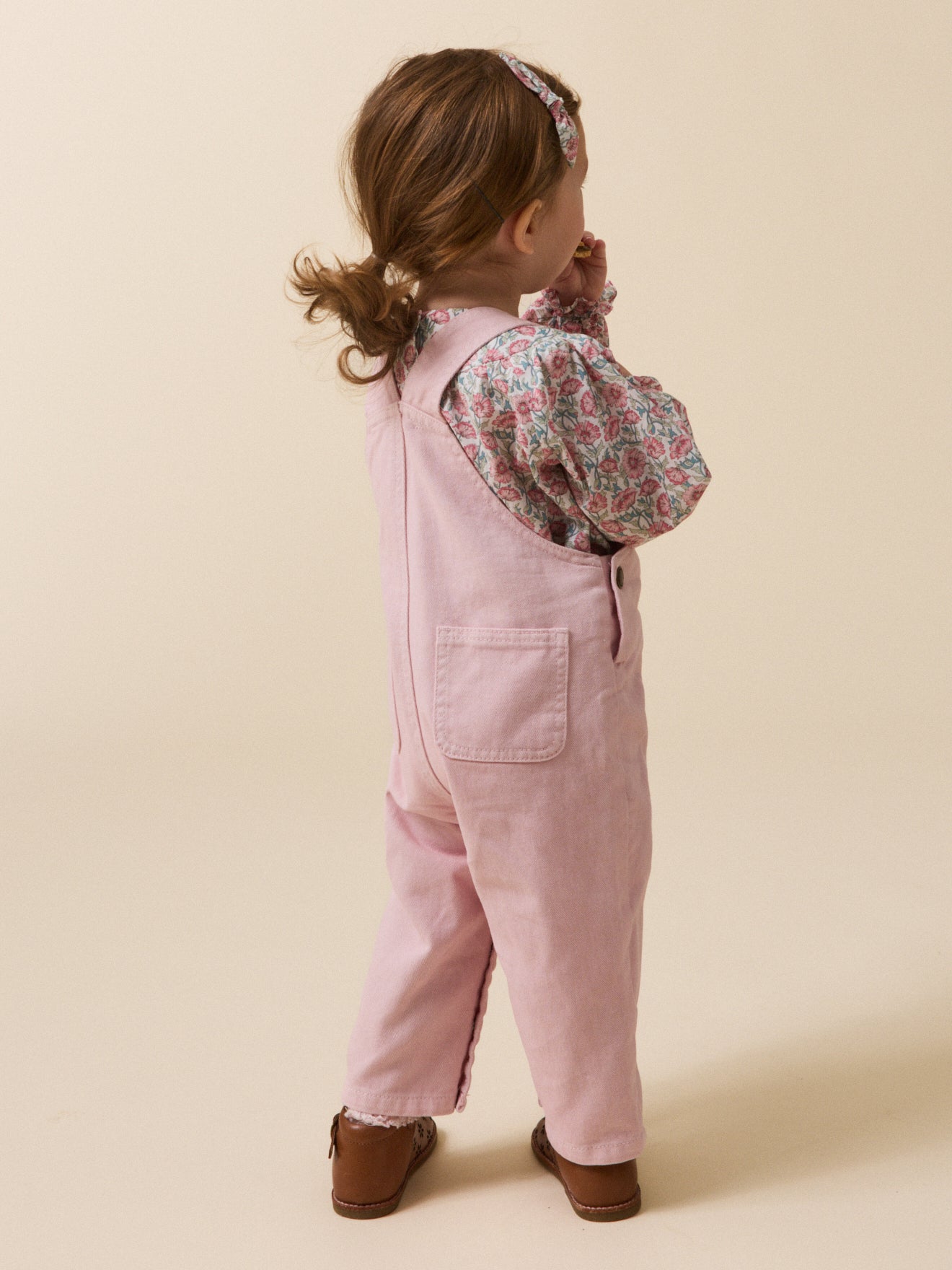 Salopette en twill Bébé