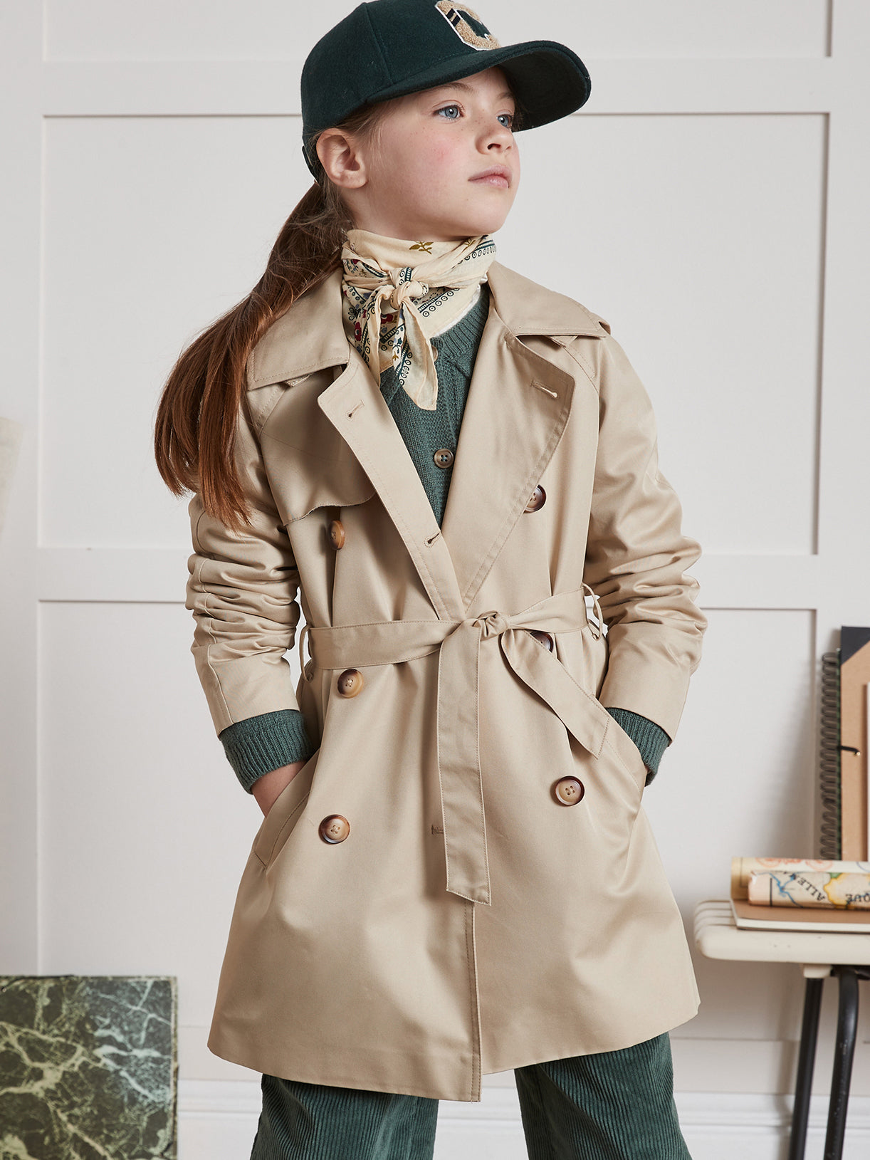 Trench iconique Fille Cyrillus FR