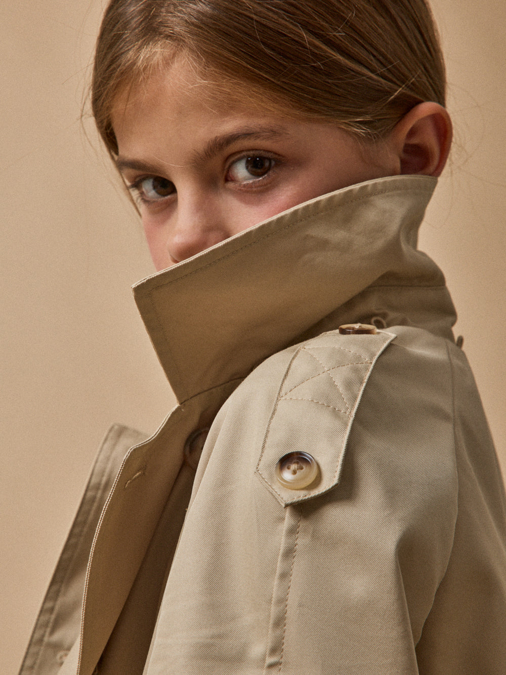 Trench Imperméable Cyrillus Taille 40 - Couleur Beige Naturel, Occasion En Très Bon état