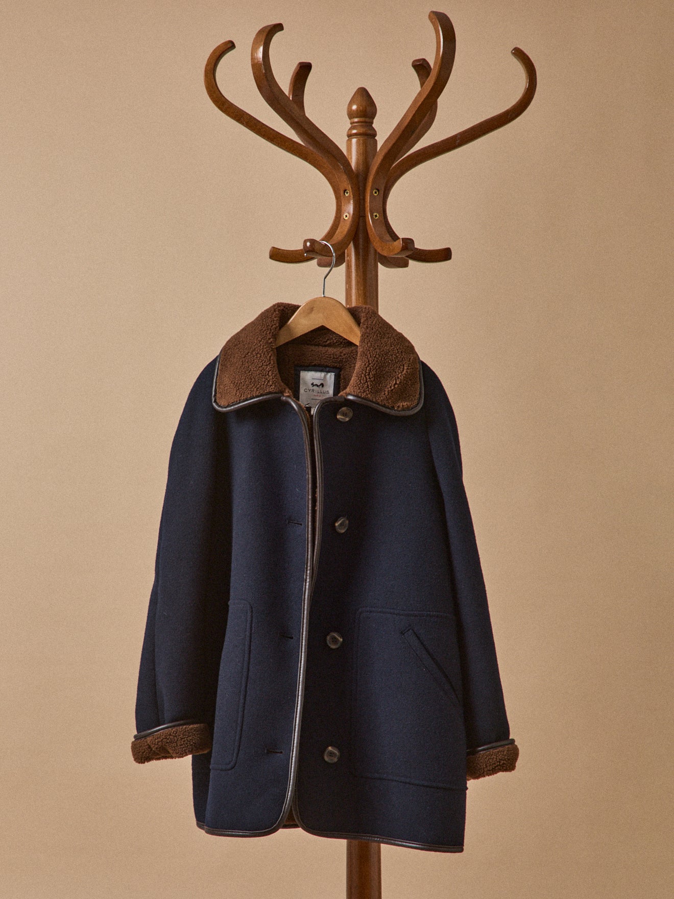 Manteau doublé sherpa Fille