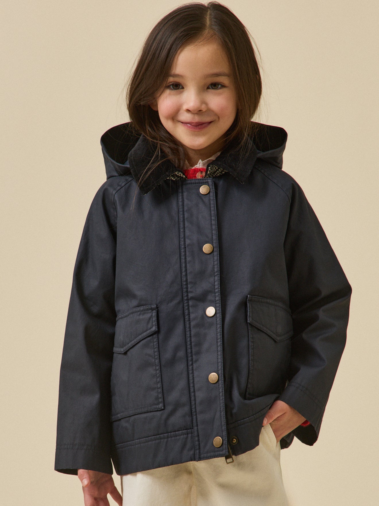 Veste en coton enduit - Collection Junior