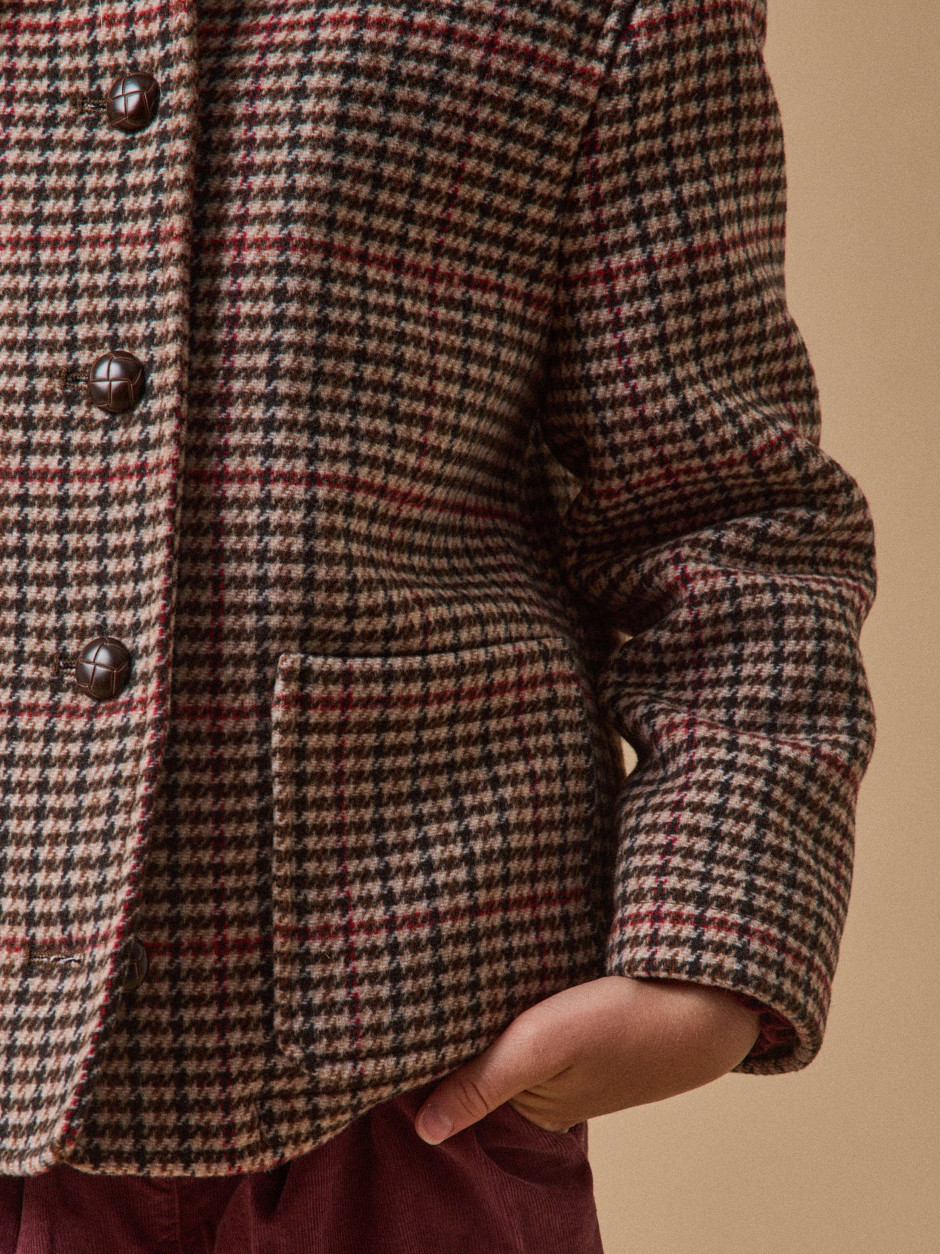 Manteau en lainage Fille