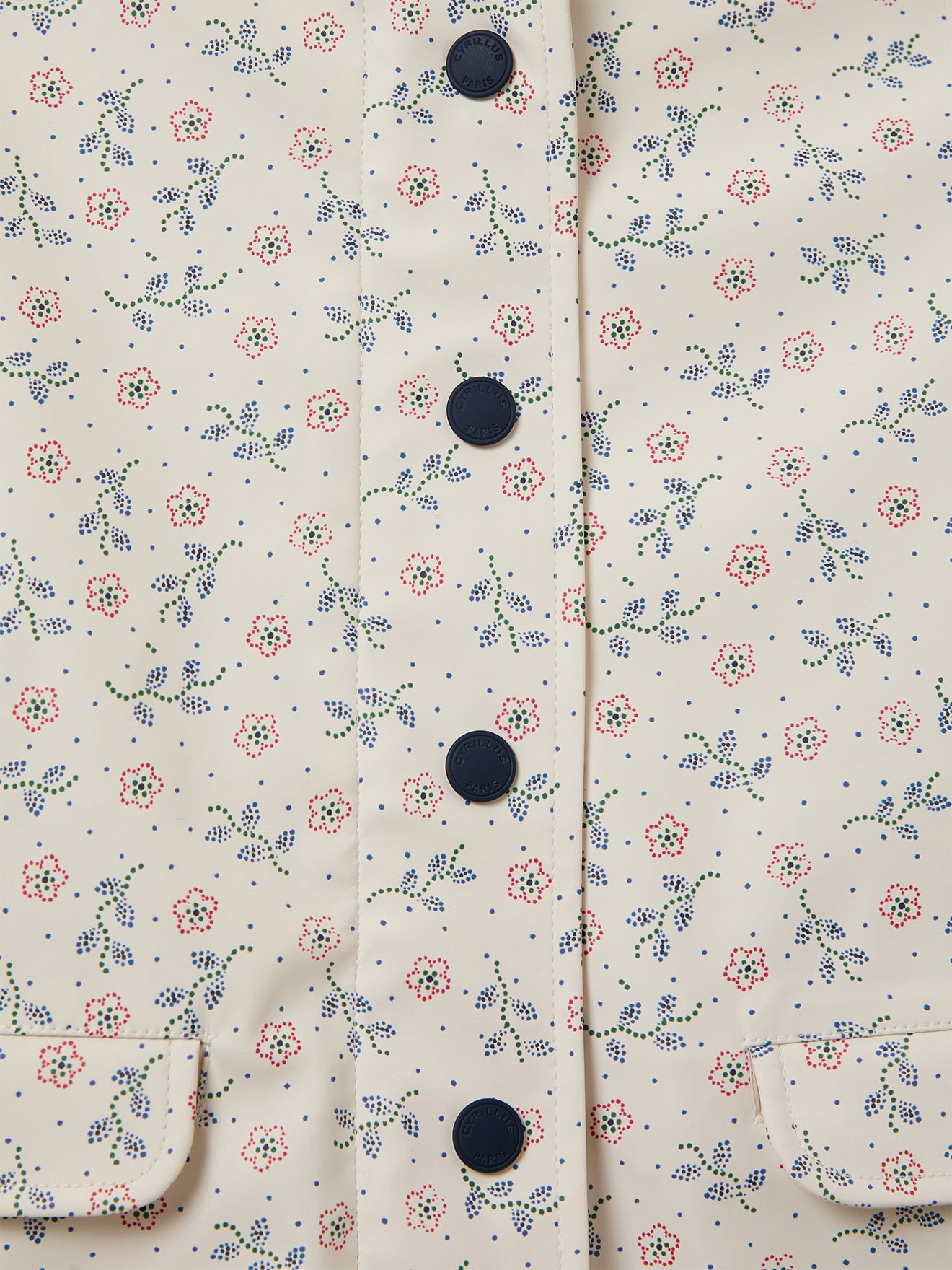 Ciré Fille à capuche - imprimé Lily