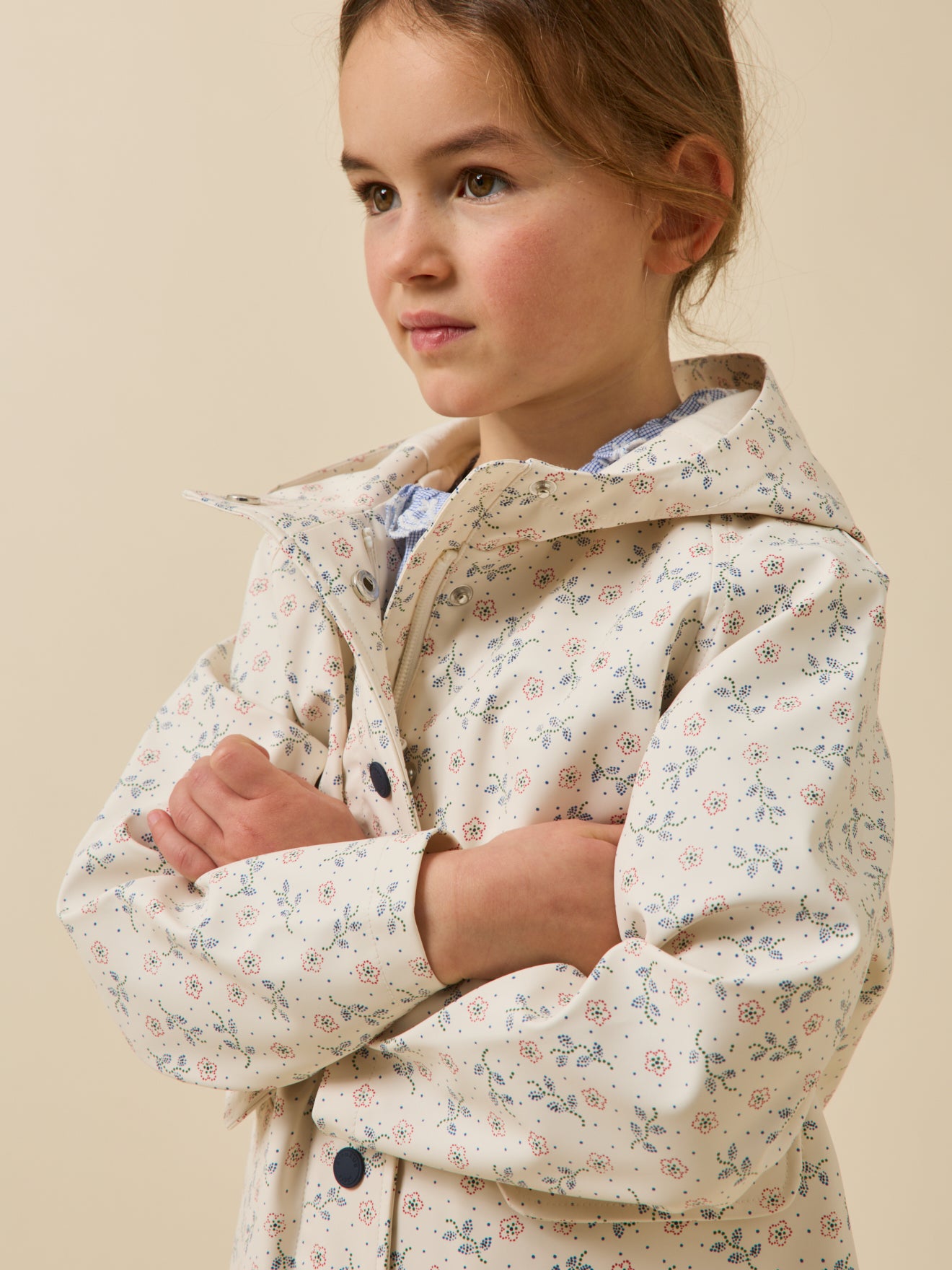 Ciré Fille à capuche - imprimé Lily