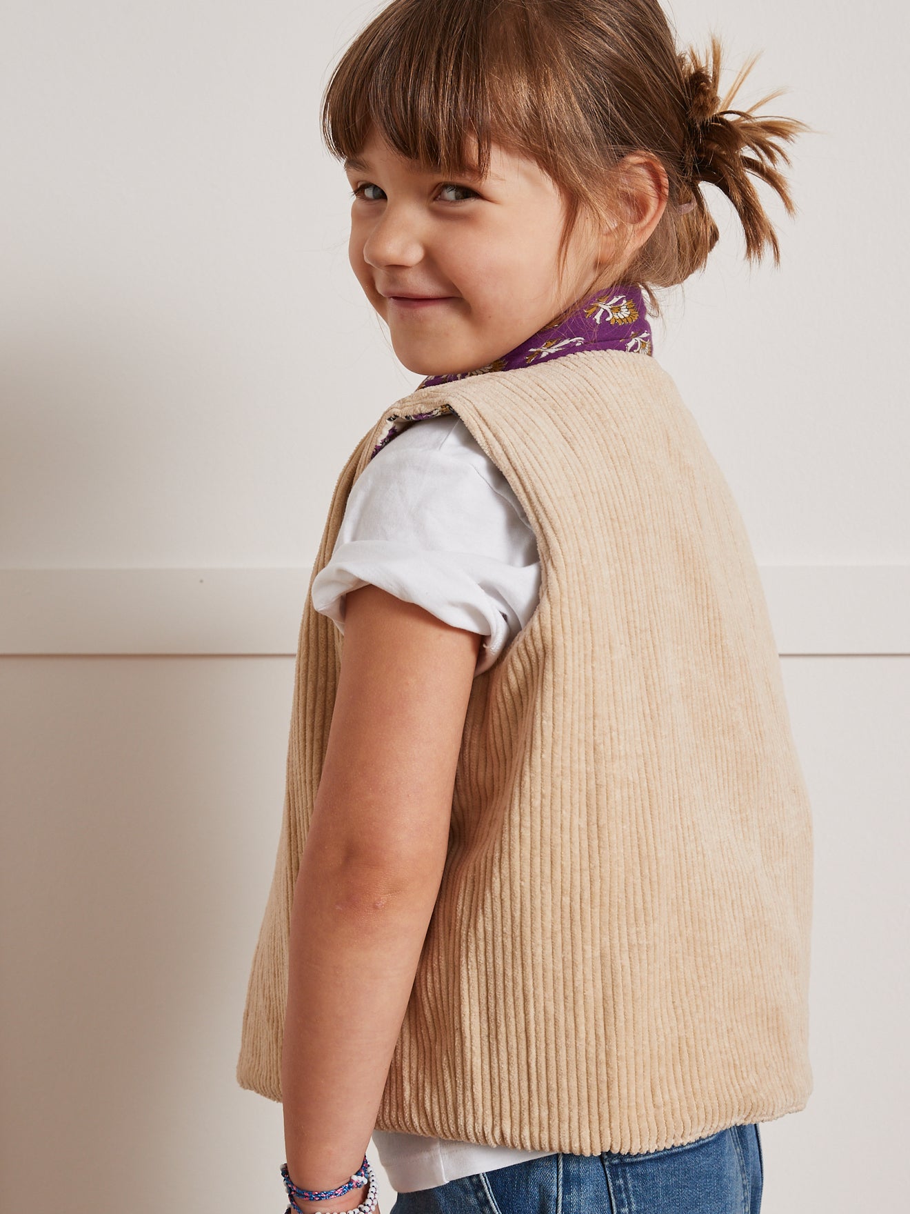 Gilet réversible Enfant Sakari - Cyrillus X Apaches Collections