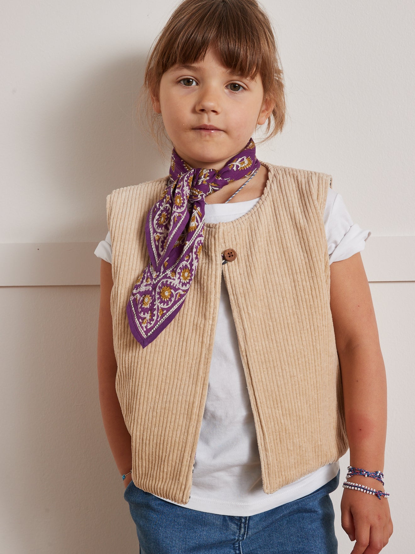 Gilet réversible Enfant Sakari - Cyrillus X Apaches Collections