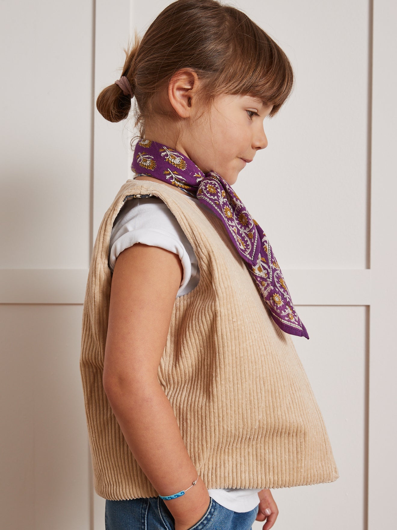 Gilet réversible Enfant Sakari - Cyrillus X Apaches Collections