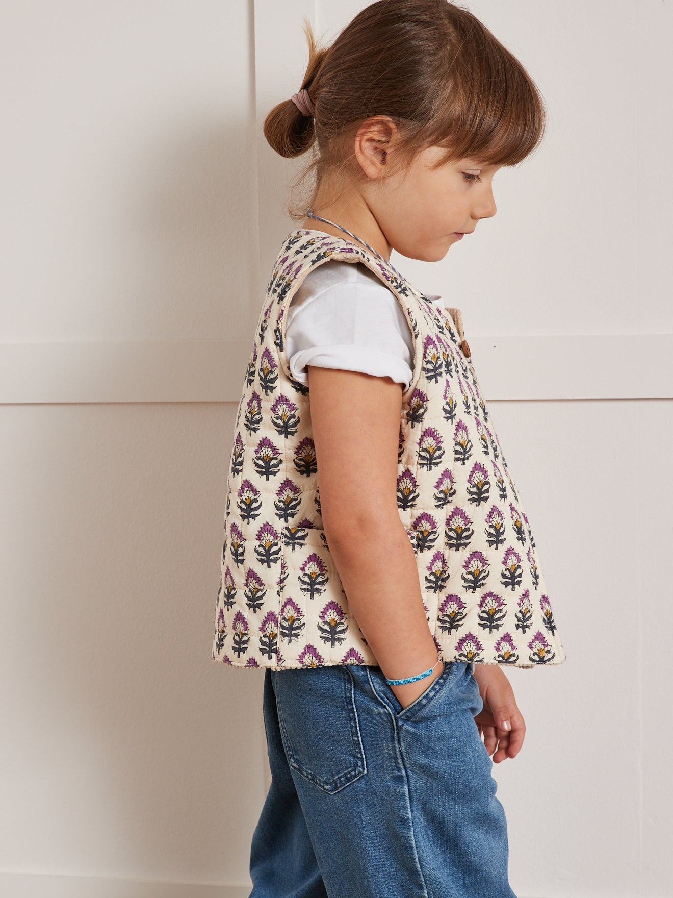 Gilet réversible Enfant Sakari - Cyrillus X Apaches Collections