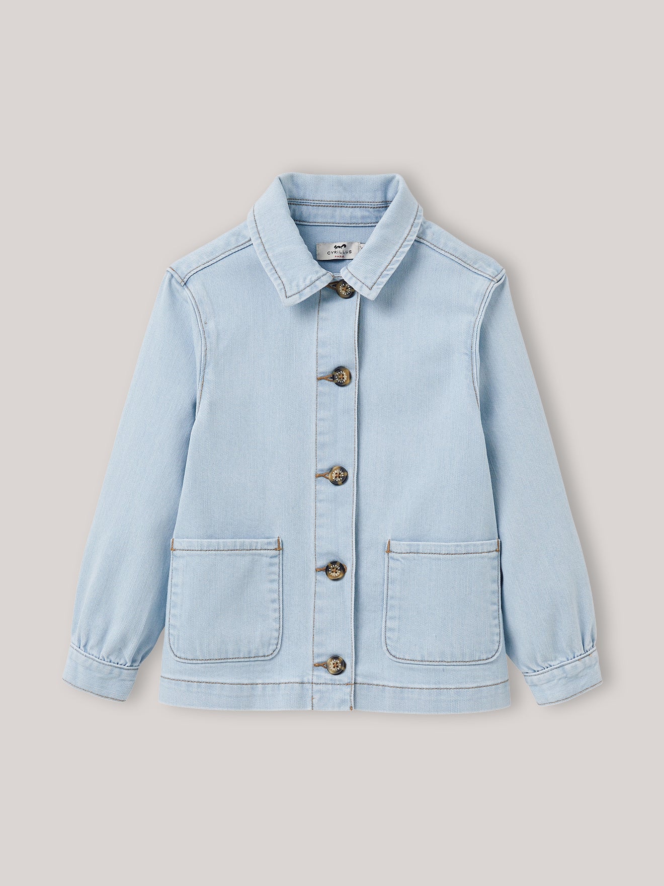 Veste worker Fille en denim