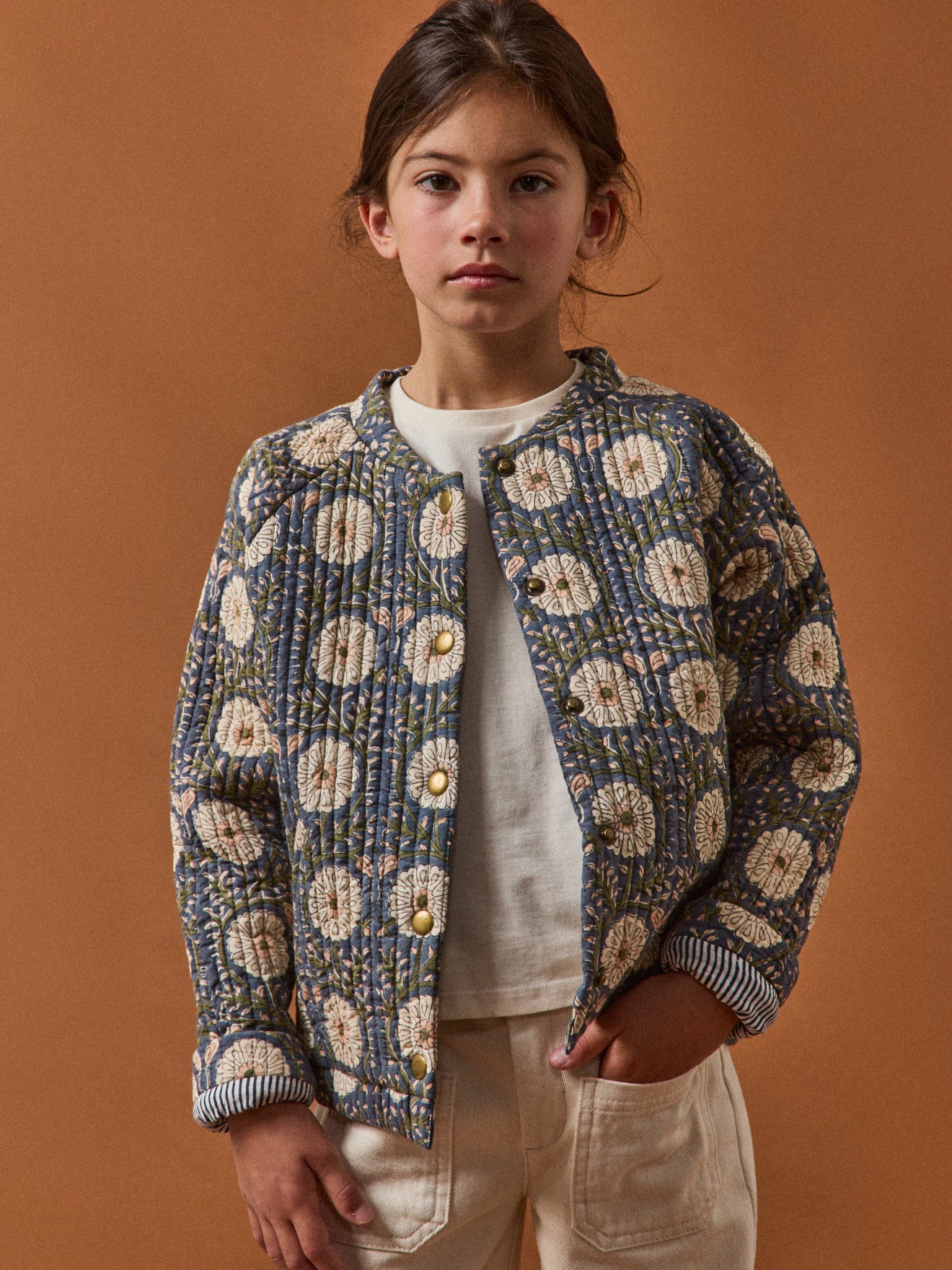 Veste matelassée HARIA  Fille - Cyrillus X Apaches Collections