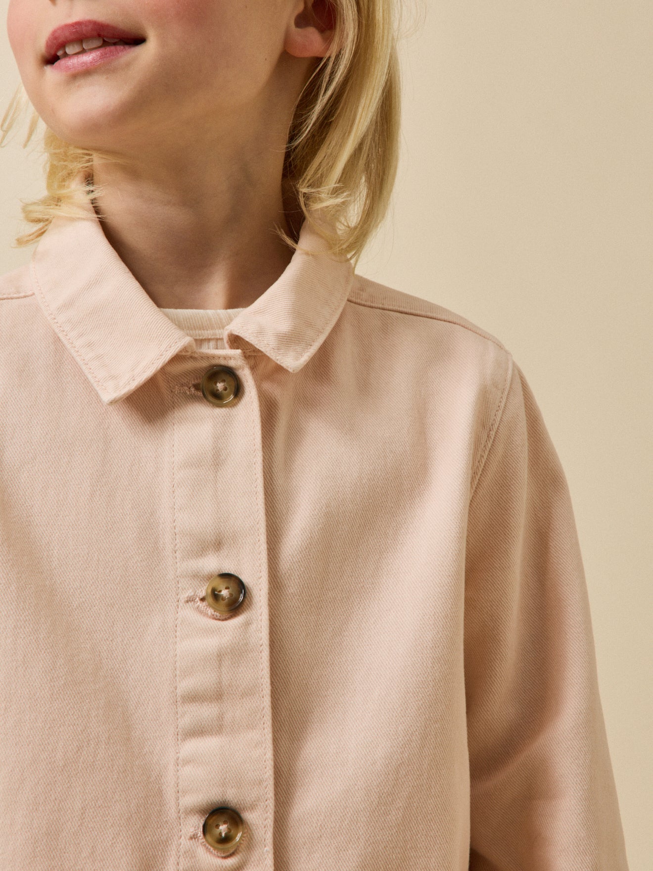 Veste worker Fille en denim