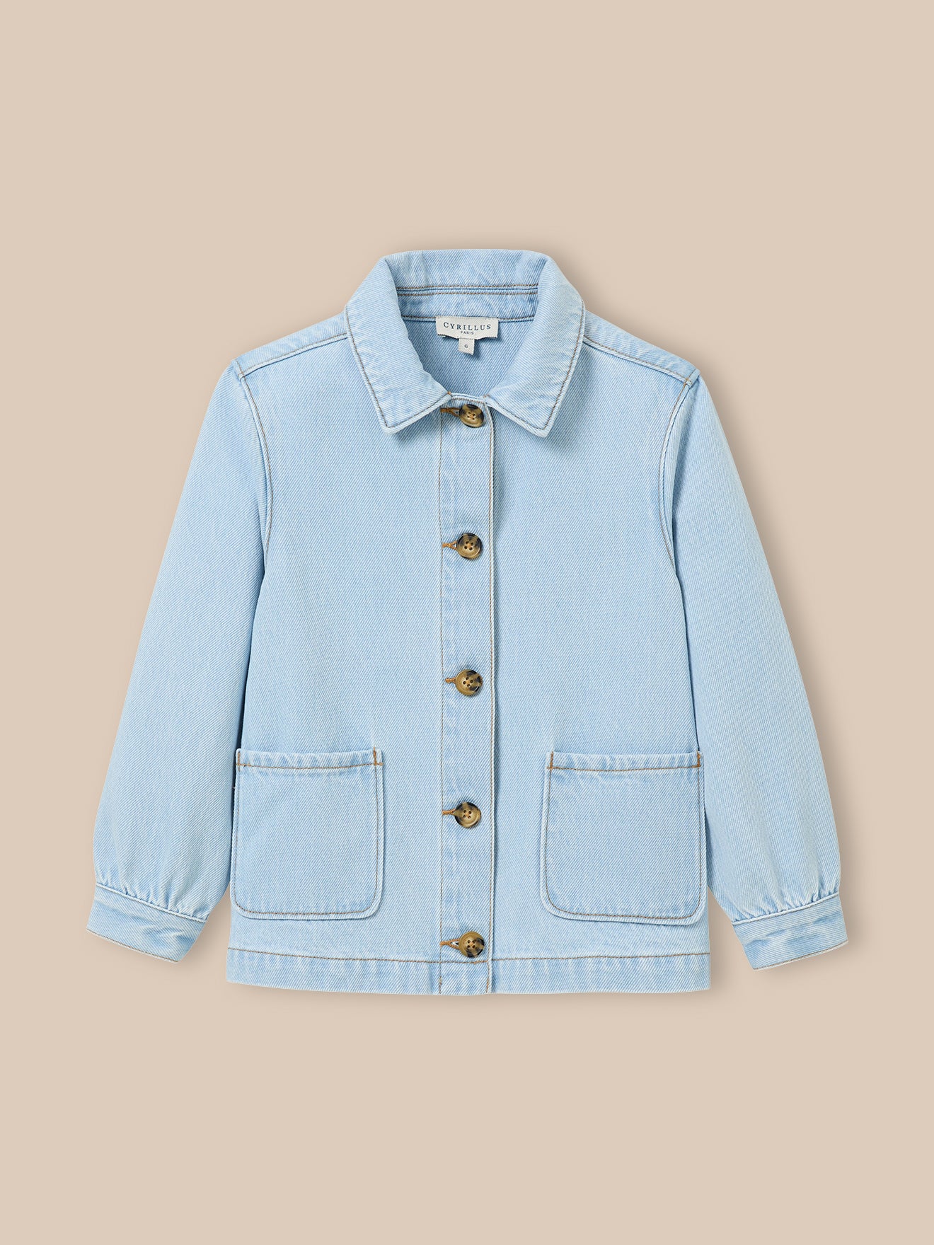 Veste worker Fille en denim