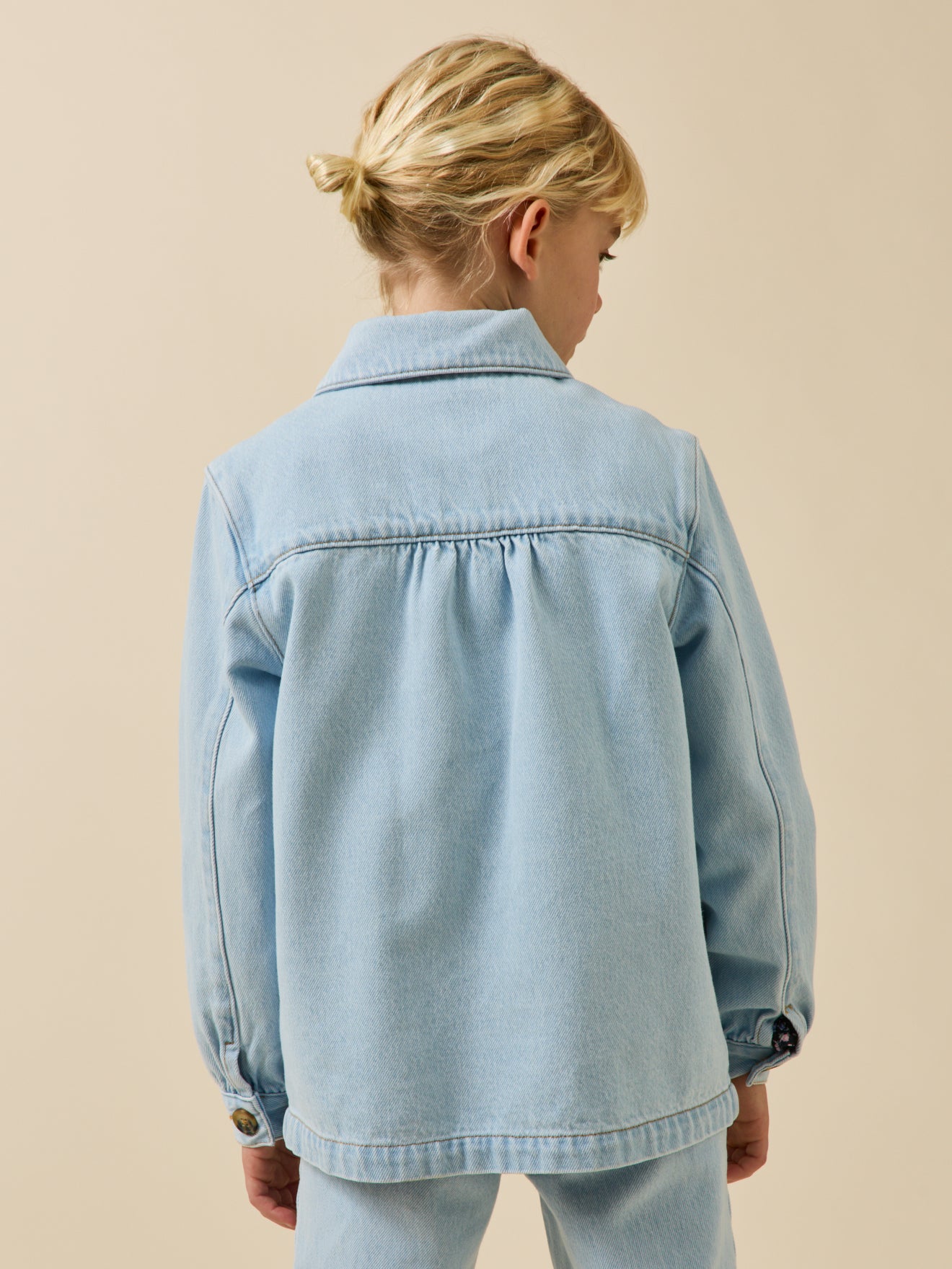 Veste worker Fille en denim