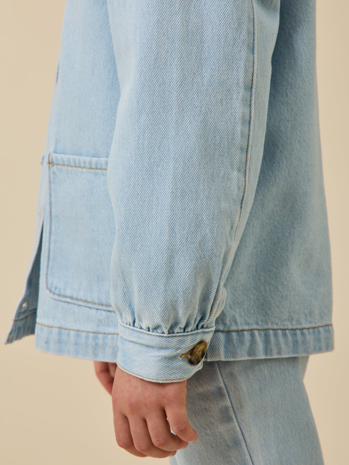 Veste worker Fille en denim