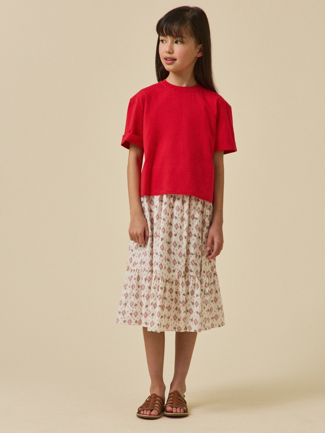 Jupe Fille en gaze - coton biologique