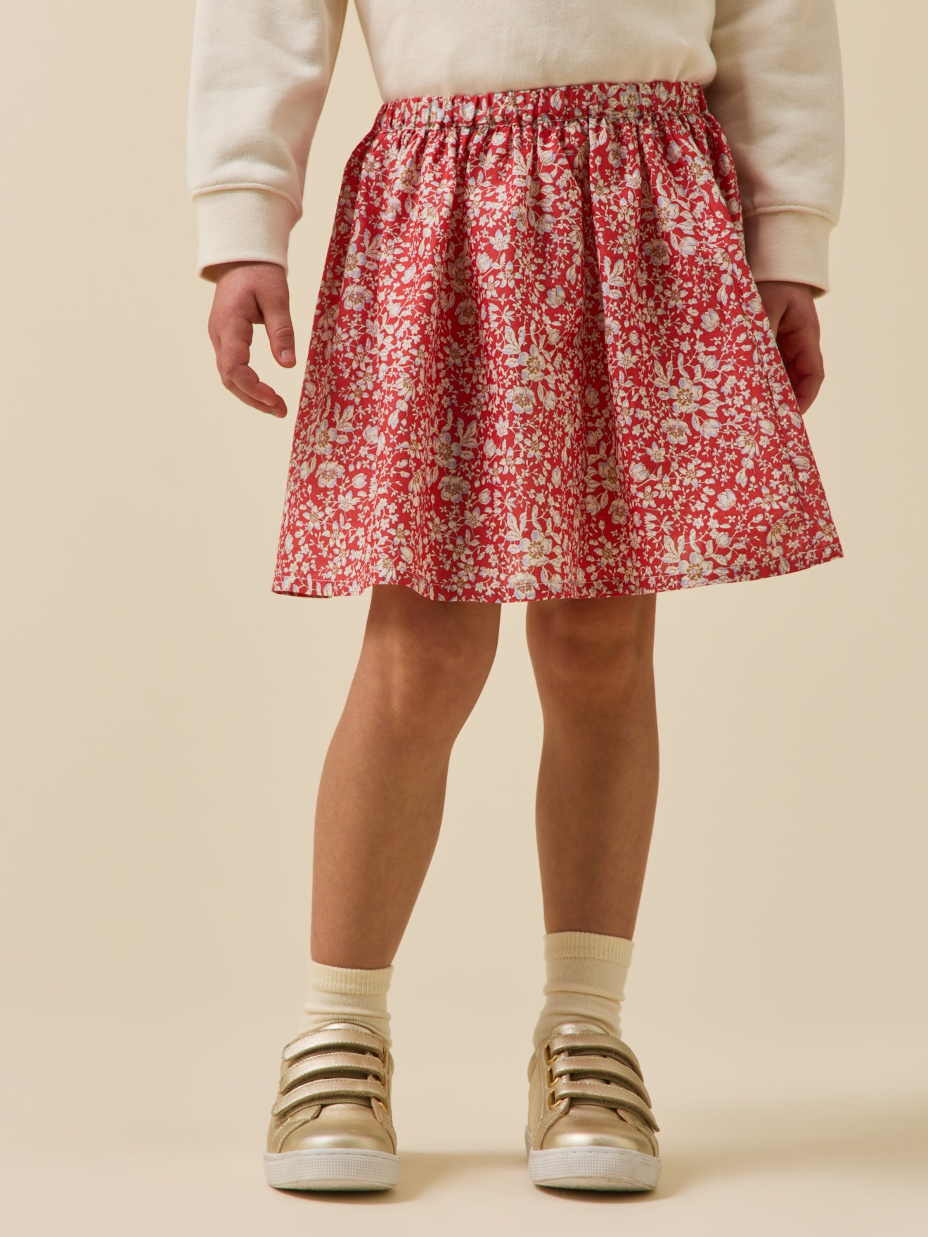 Jupe en tissu Liberty Fille