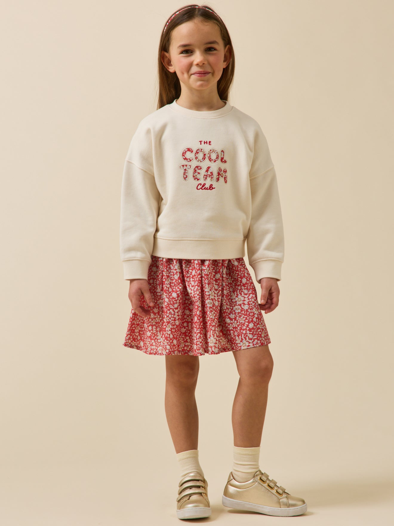 Jupe en tissu Liberty Fille