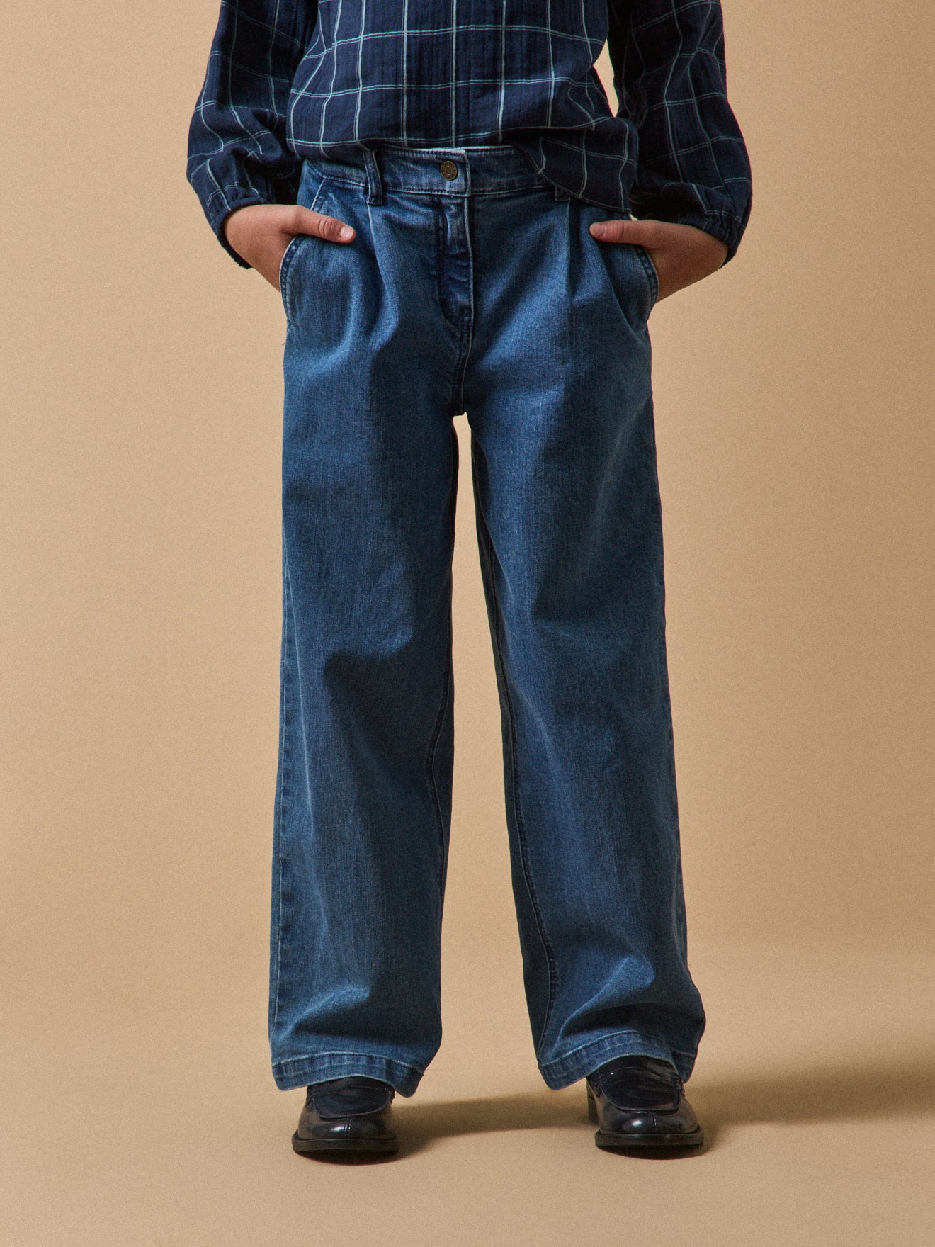 Pantalon large en denim - Collection Junior