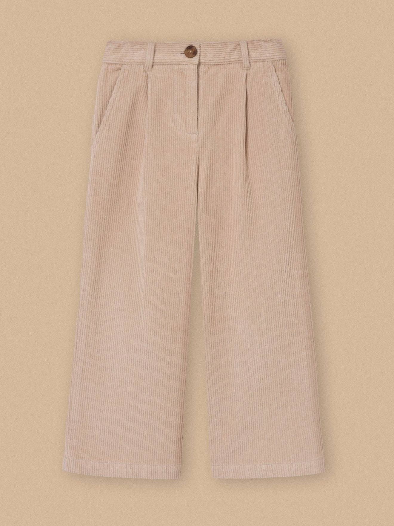 Pantalon flare en velours Fille