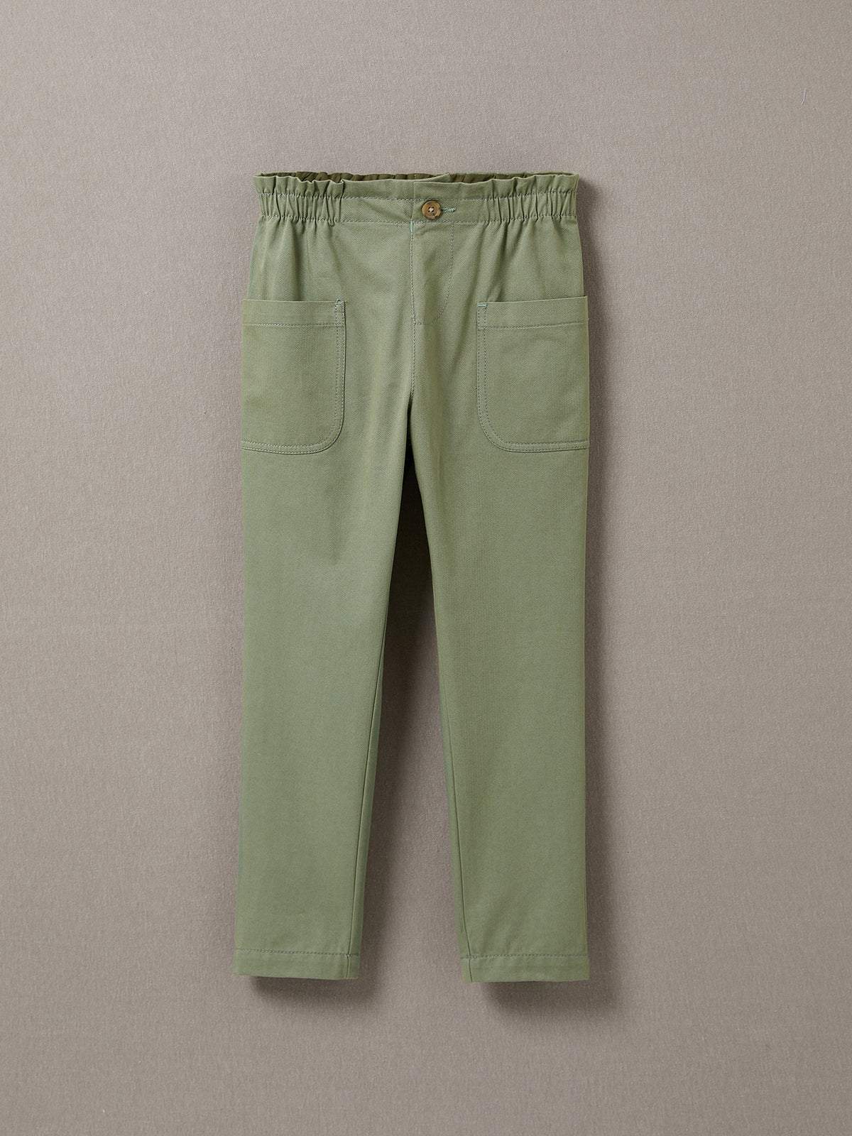 Pantalon Fille en chevron