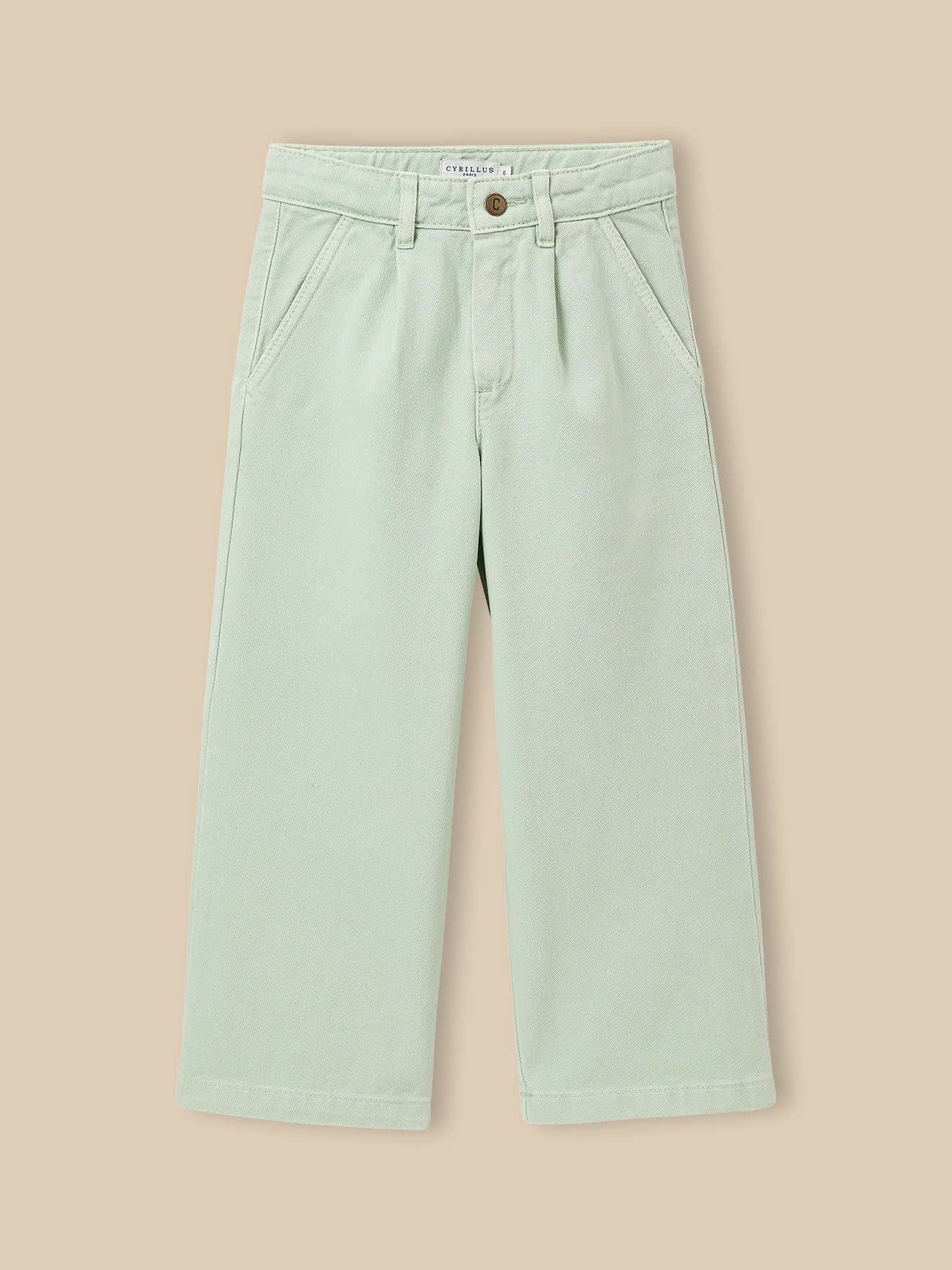 Pantalon fille enfant Cyrillus - Pantalon slim, droit & élastique sur Pantalon fille enfant Cyrillus - Pantalon slim, droit & élastique sur