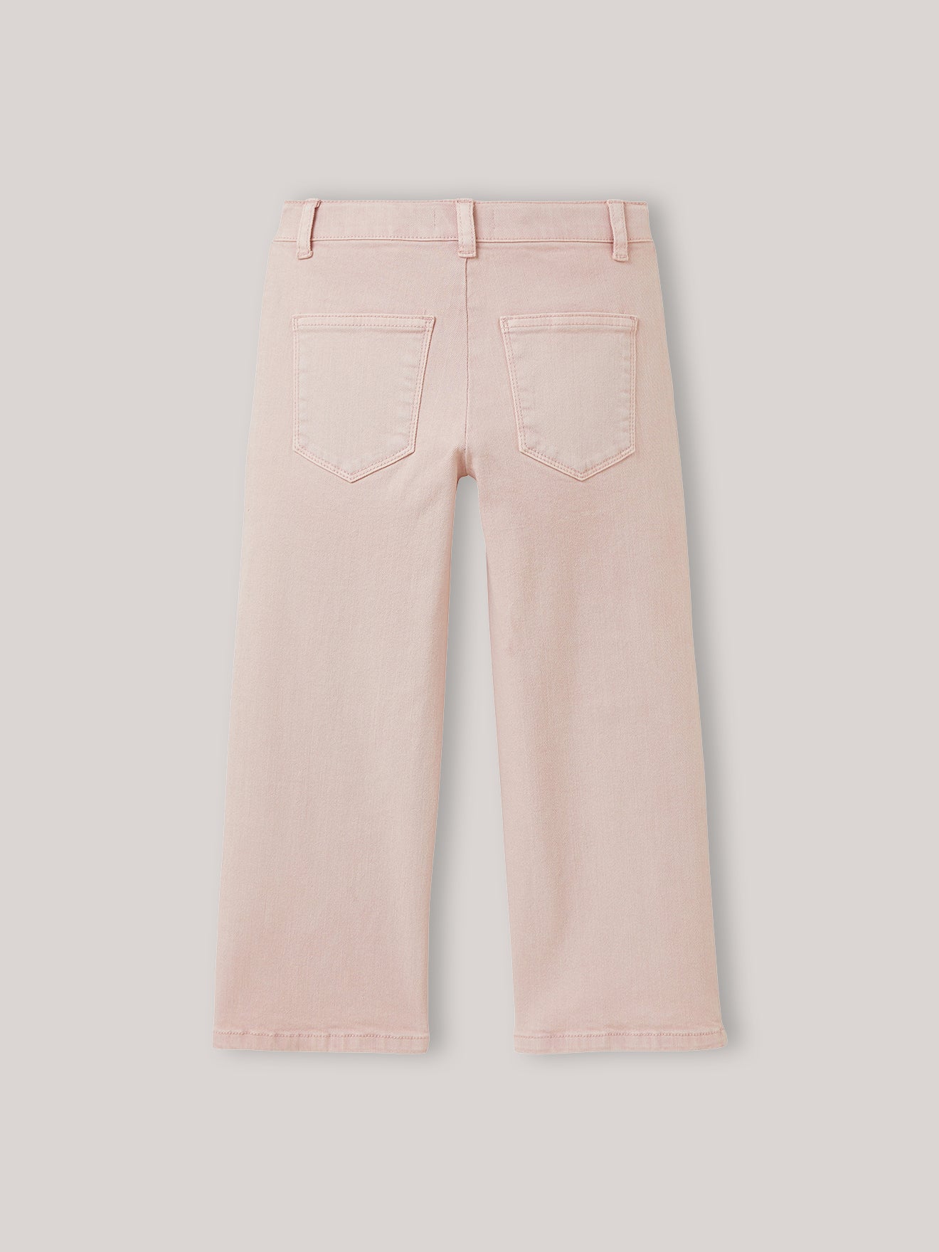 Pantalon droit Fille en denim