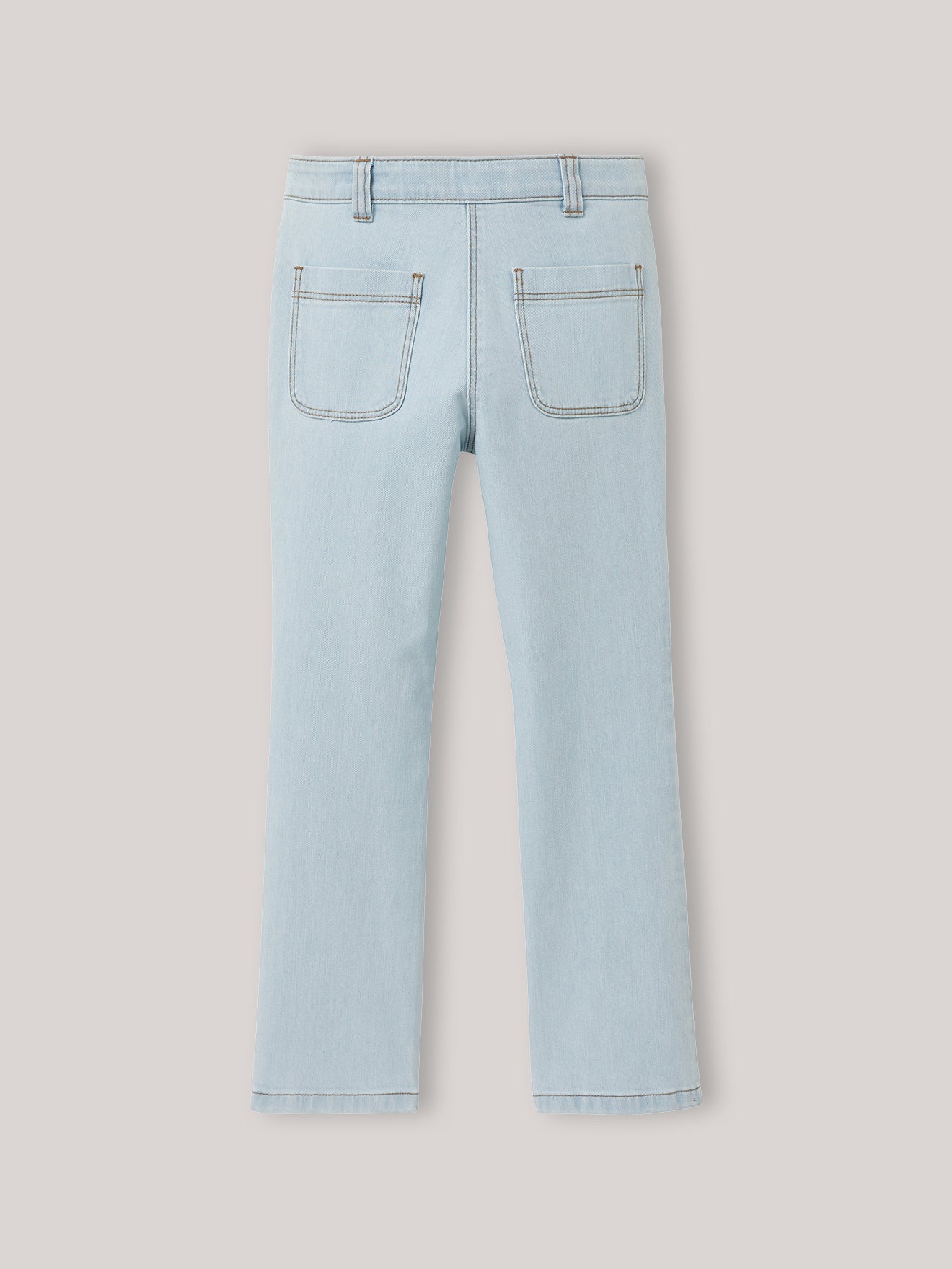 Pantalon flare Fille en denim