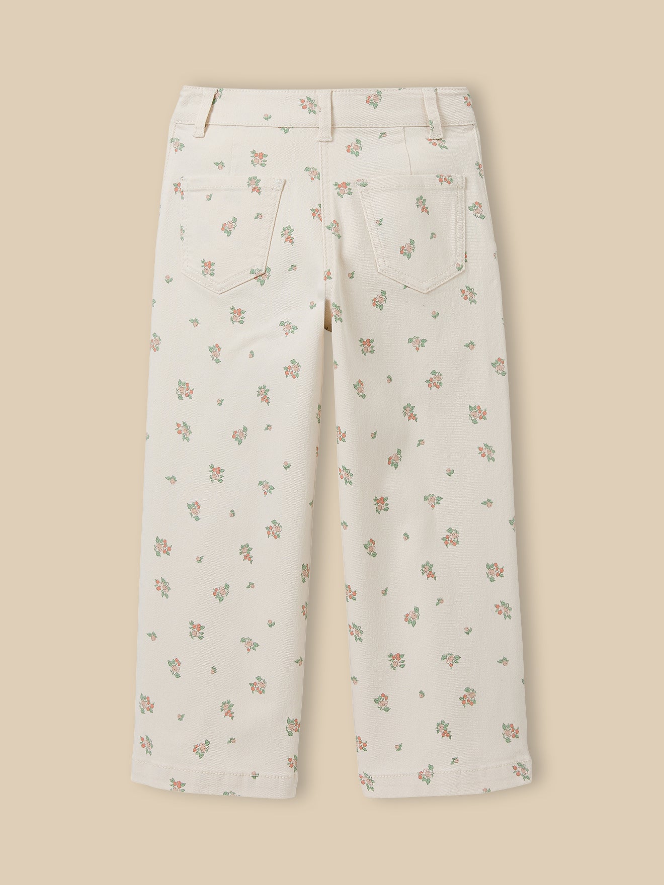 Pantalon large imprimé Fille