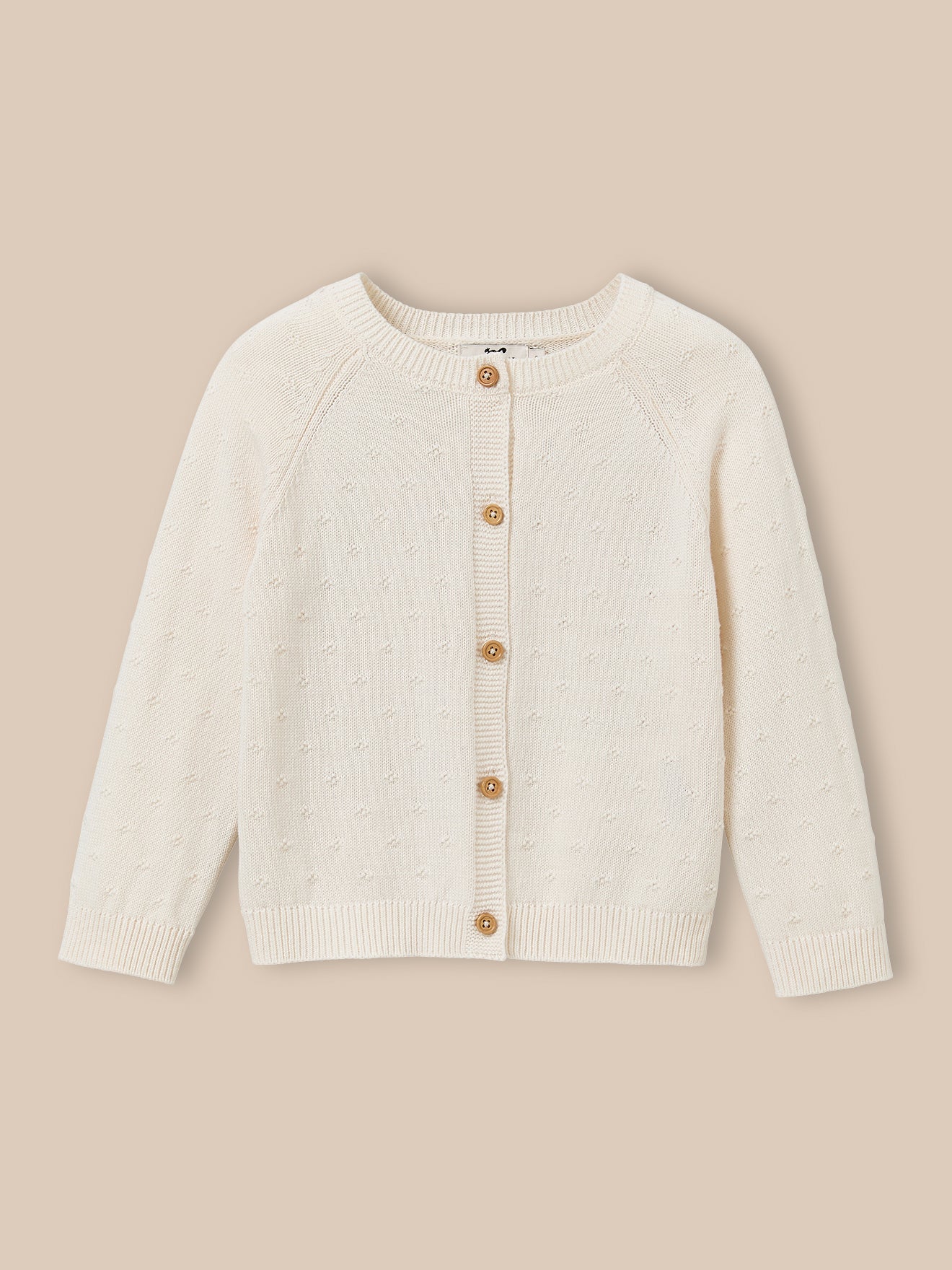 Cardigan en laine pour cérémonie Noa ivoire - Les petits Inclassables Cardigan en laine pour cérémonie Noa ivoire - Les petits Inclassables