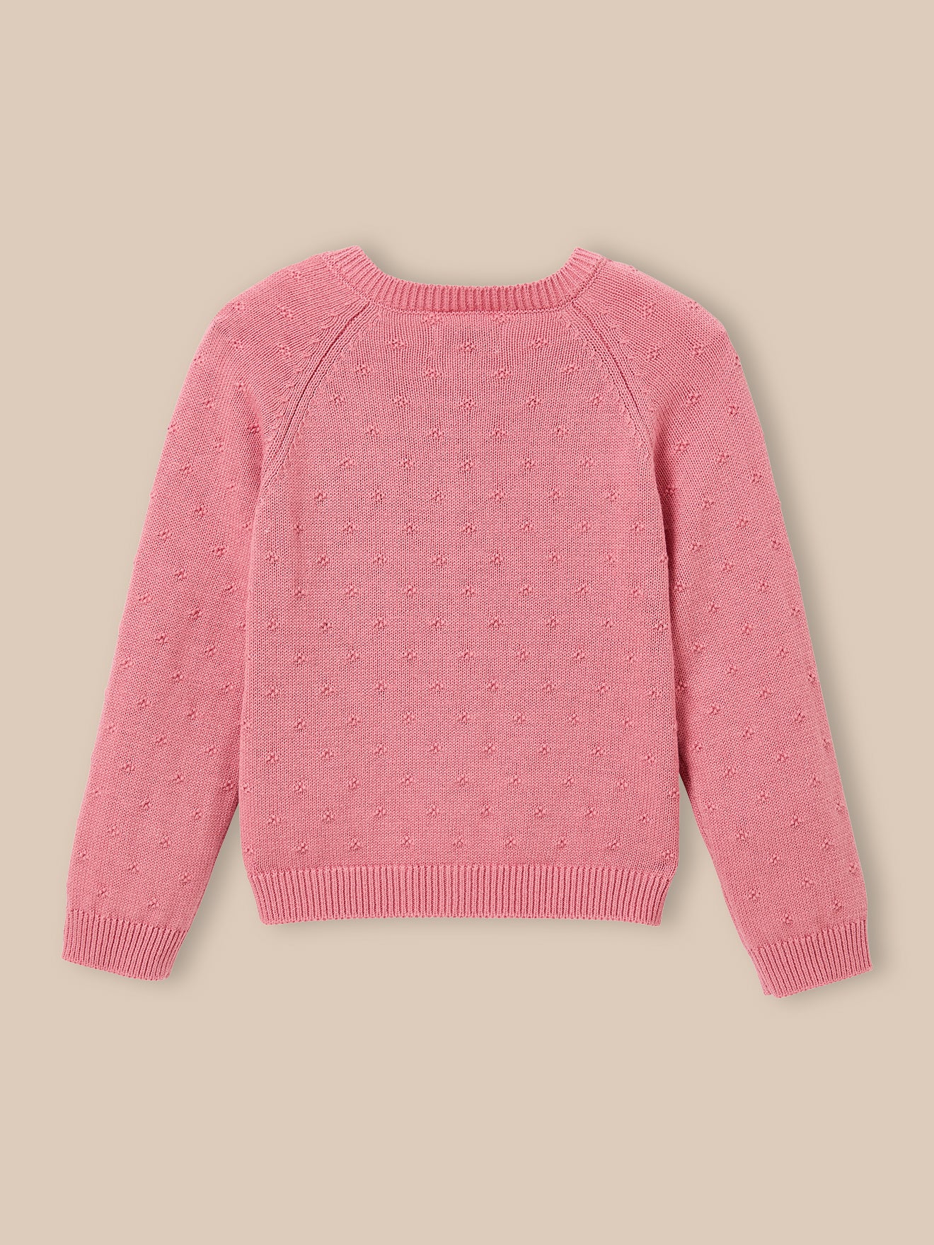 Cardigan Fille point fantaisie