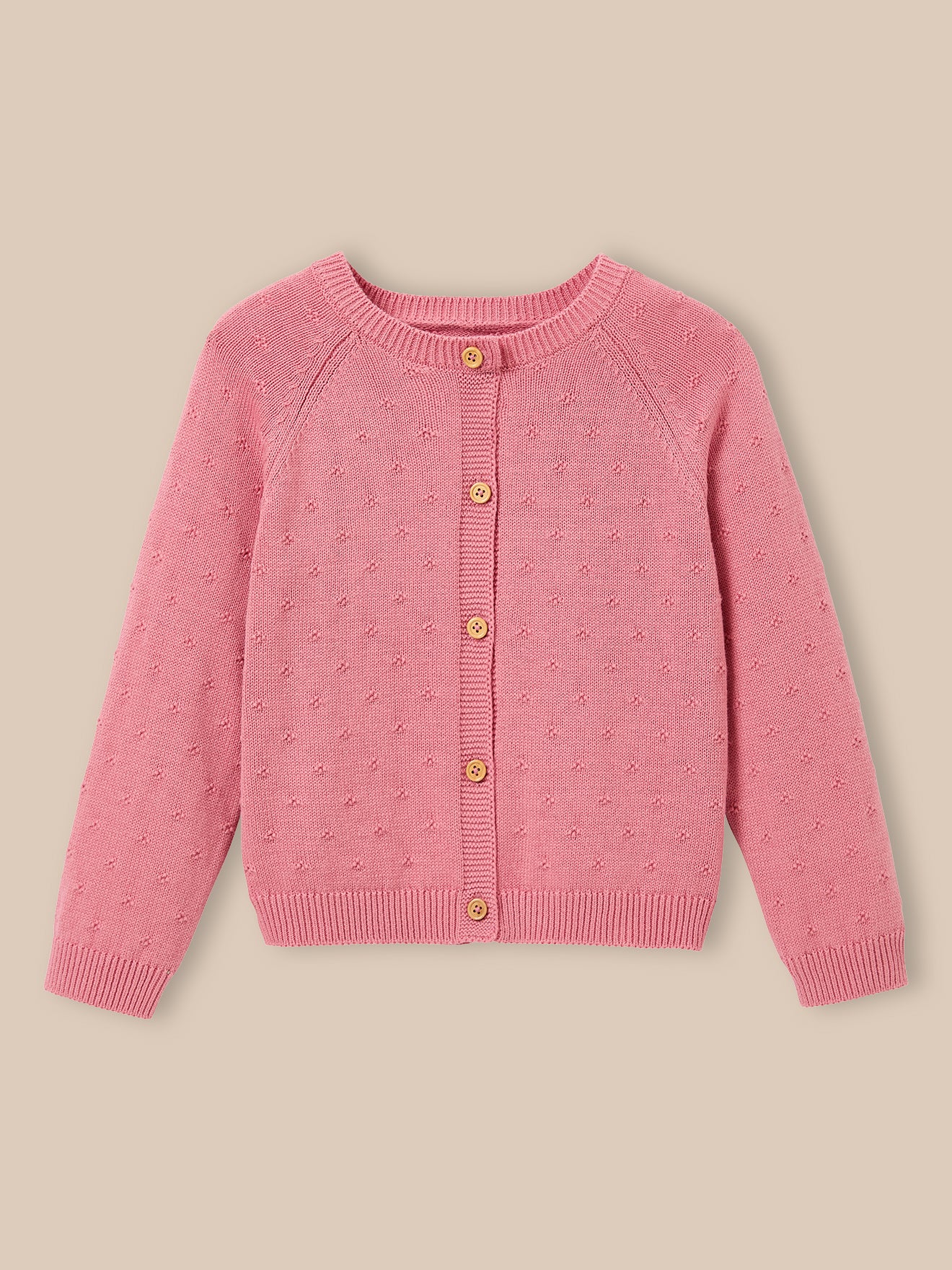 Cardigan Fille point fantaisie