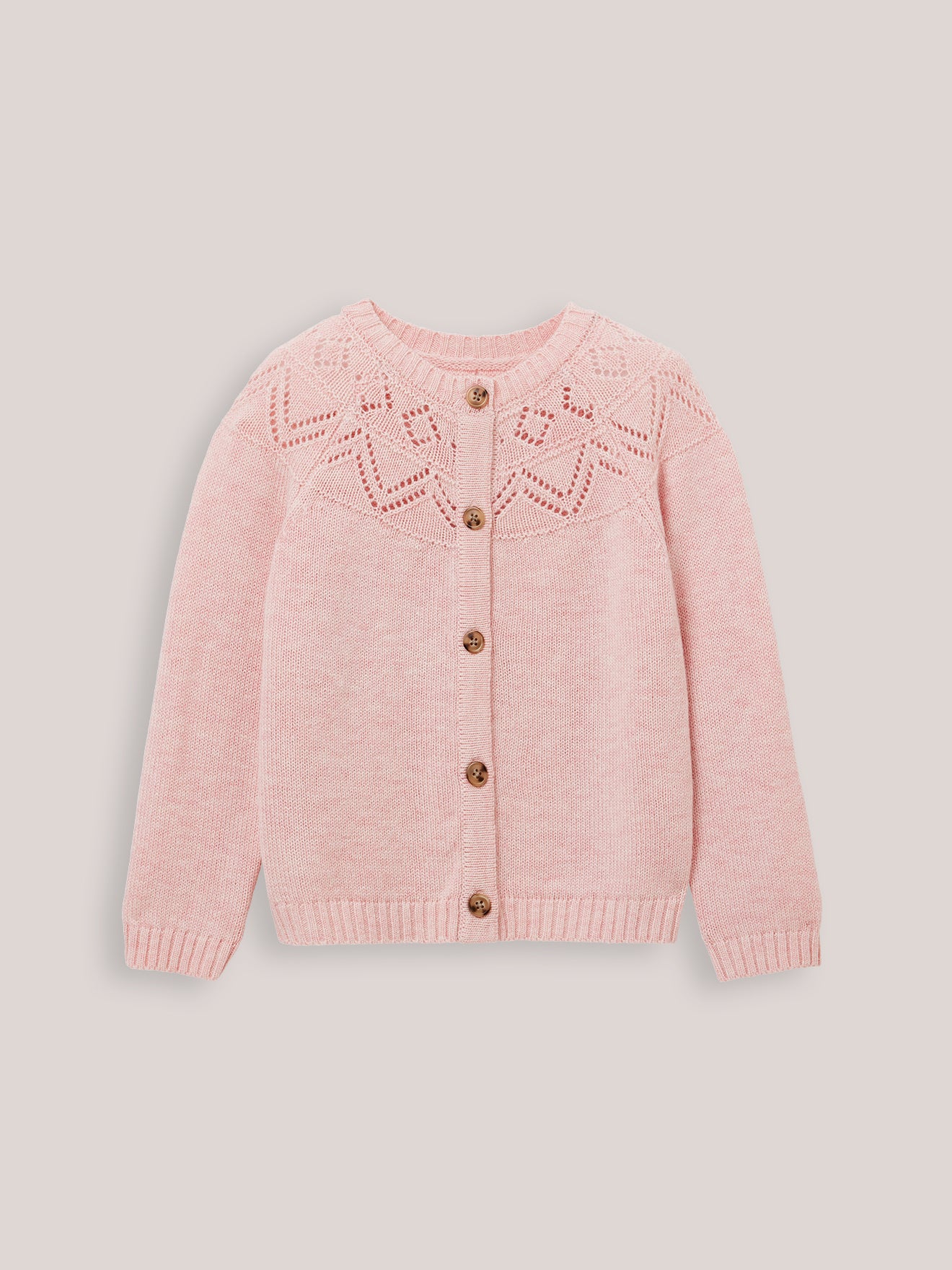 Cardigan ajouré Fille