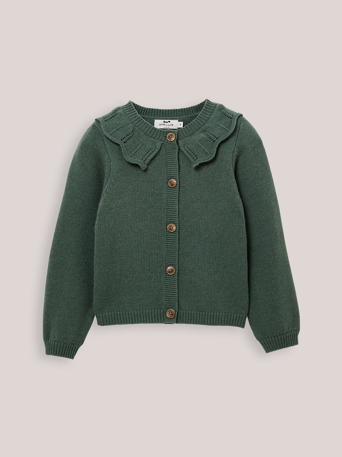 Cardigan à col Fille