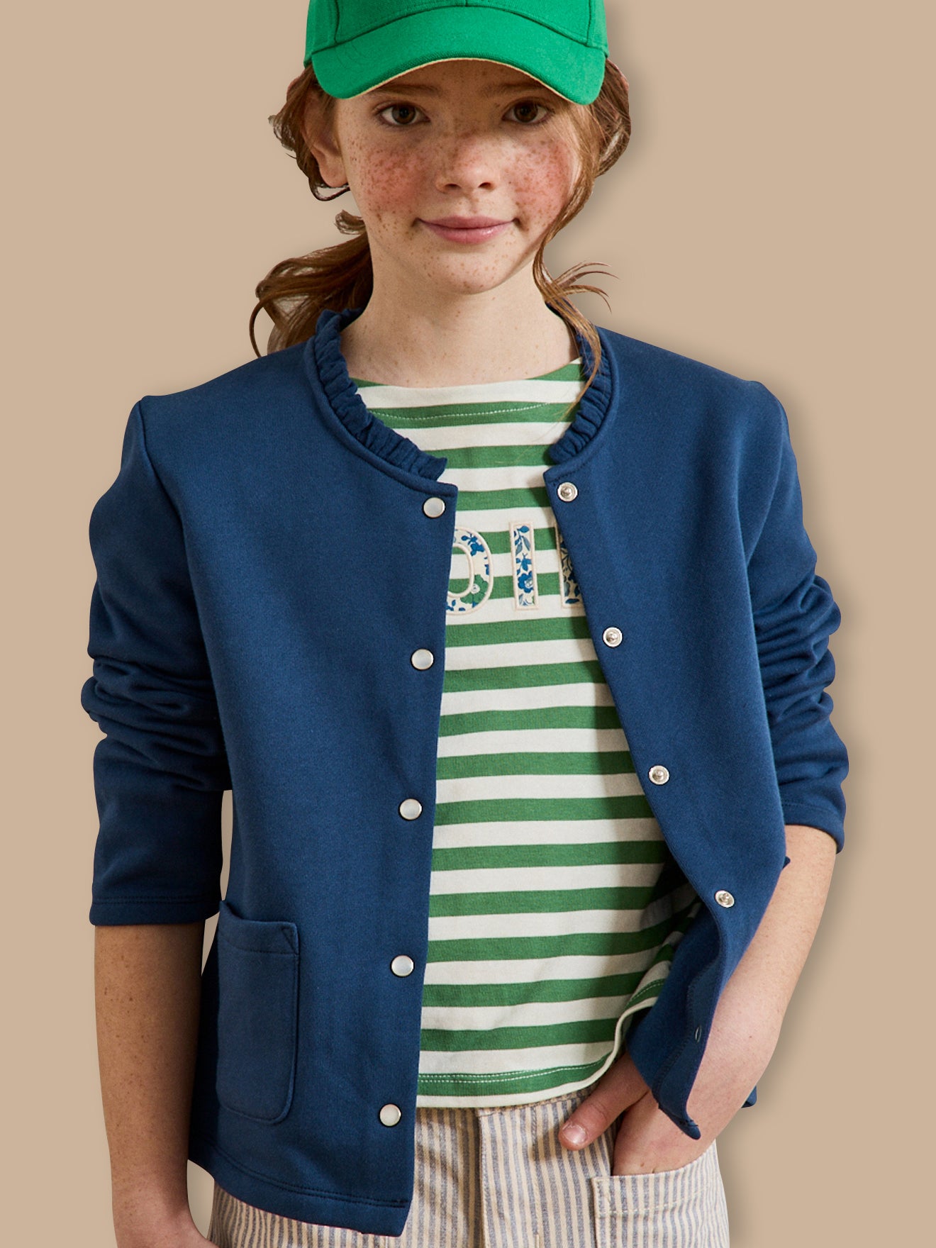 Gilet Cyrillus Enfant 6 Ans – Blanc, Occasion Très Bon état – Pull Style Gilet
