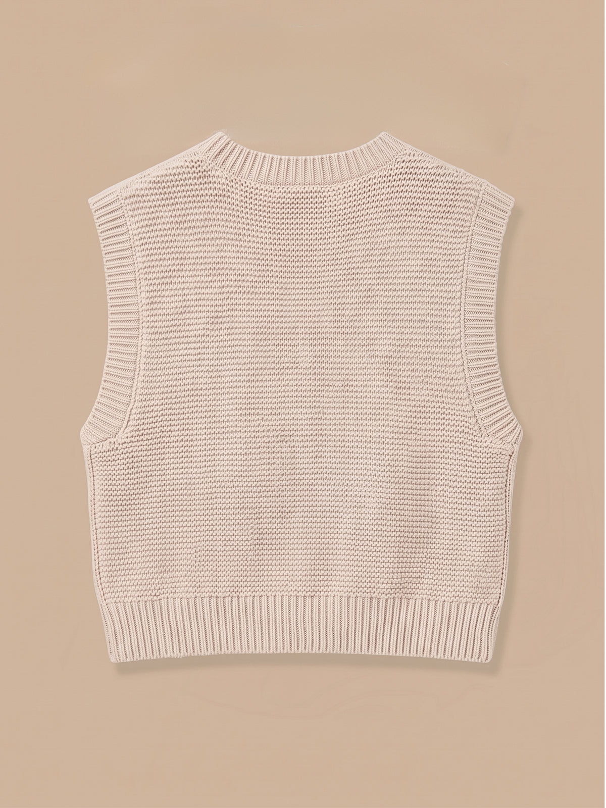 Cardigan torsadé sans manches Fille
