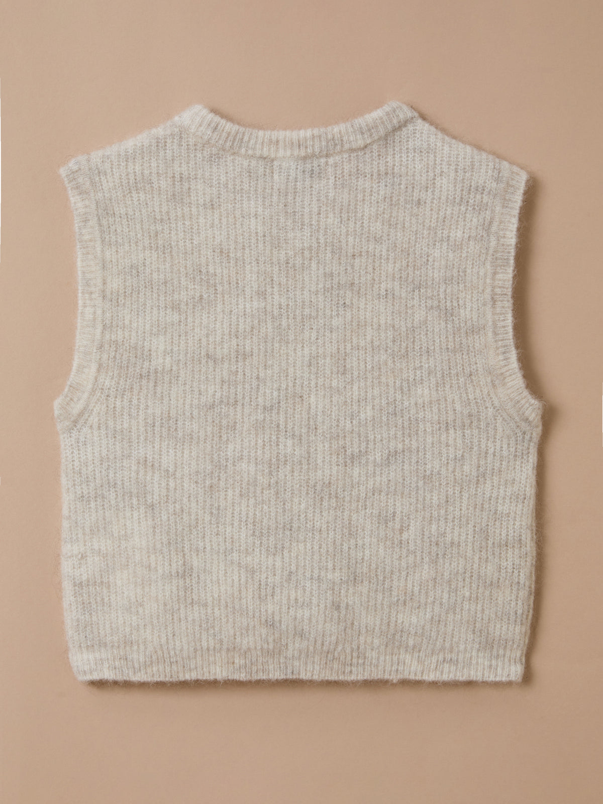 Cardigan sans manches doux Fille