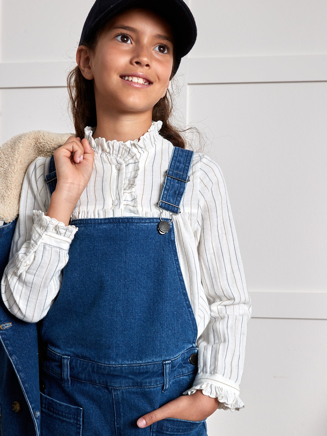 Salopette Fille en denim