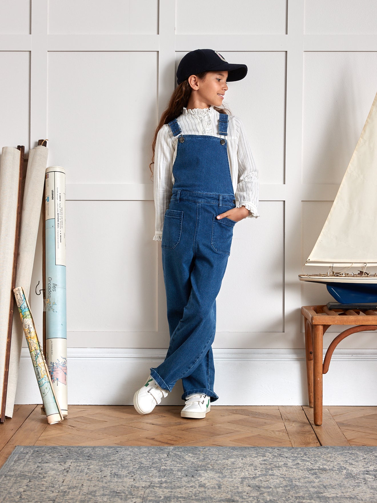 Salopette Fille en denim