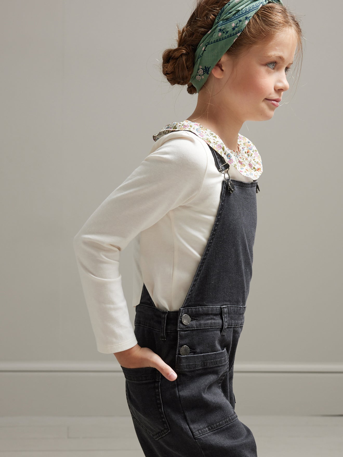 Salopette Fille en denim