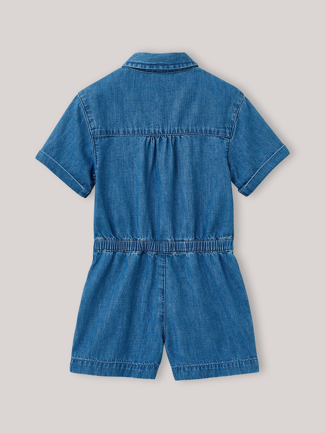 Combishort Fille en denim