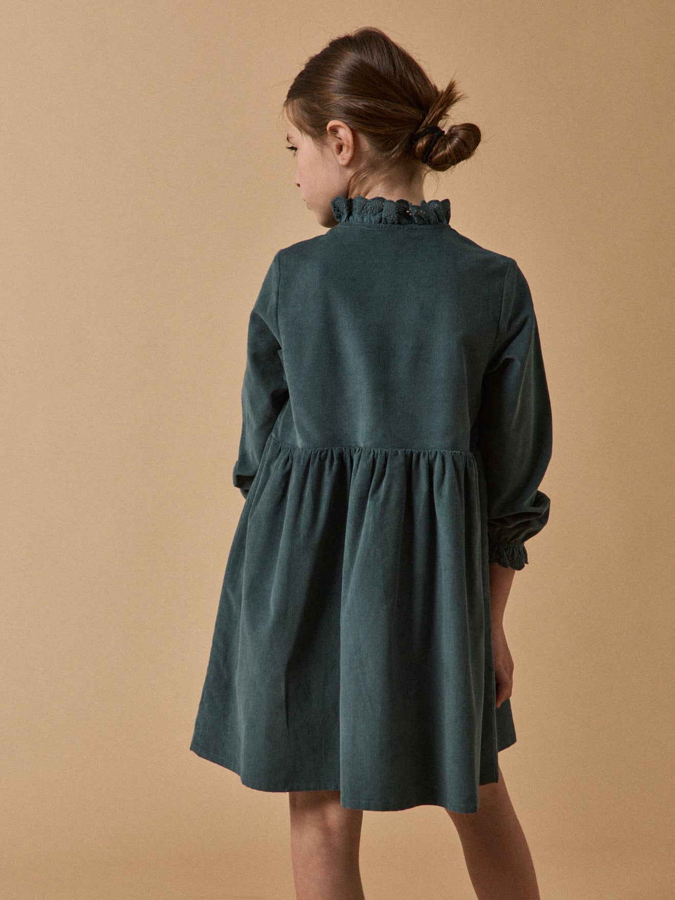 Robe Fille en velours